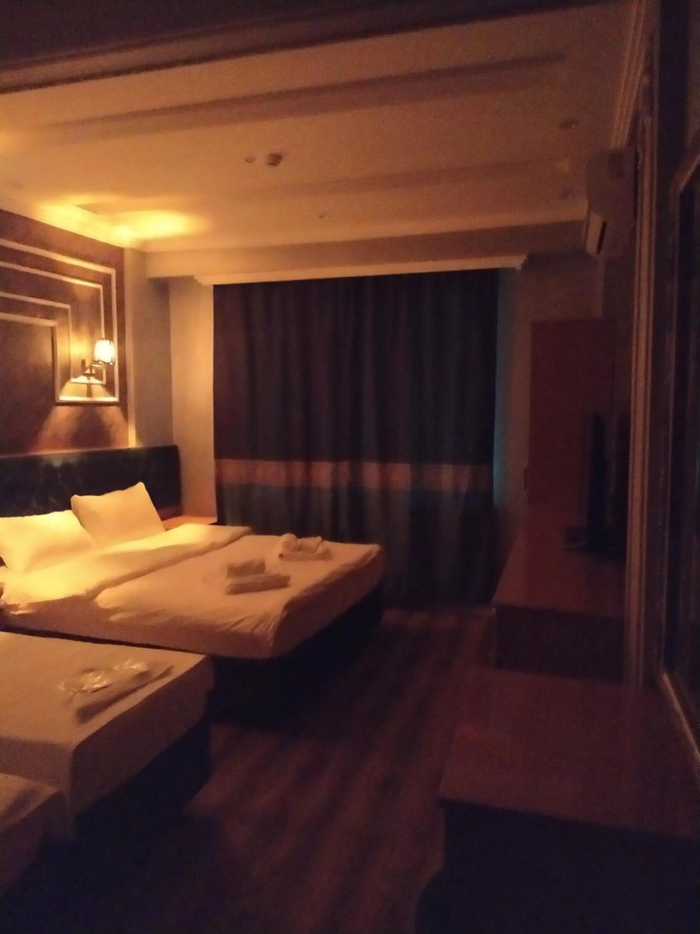 Bed in BoNaMi Hotel