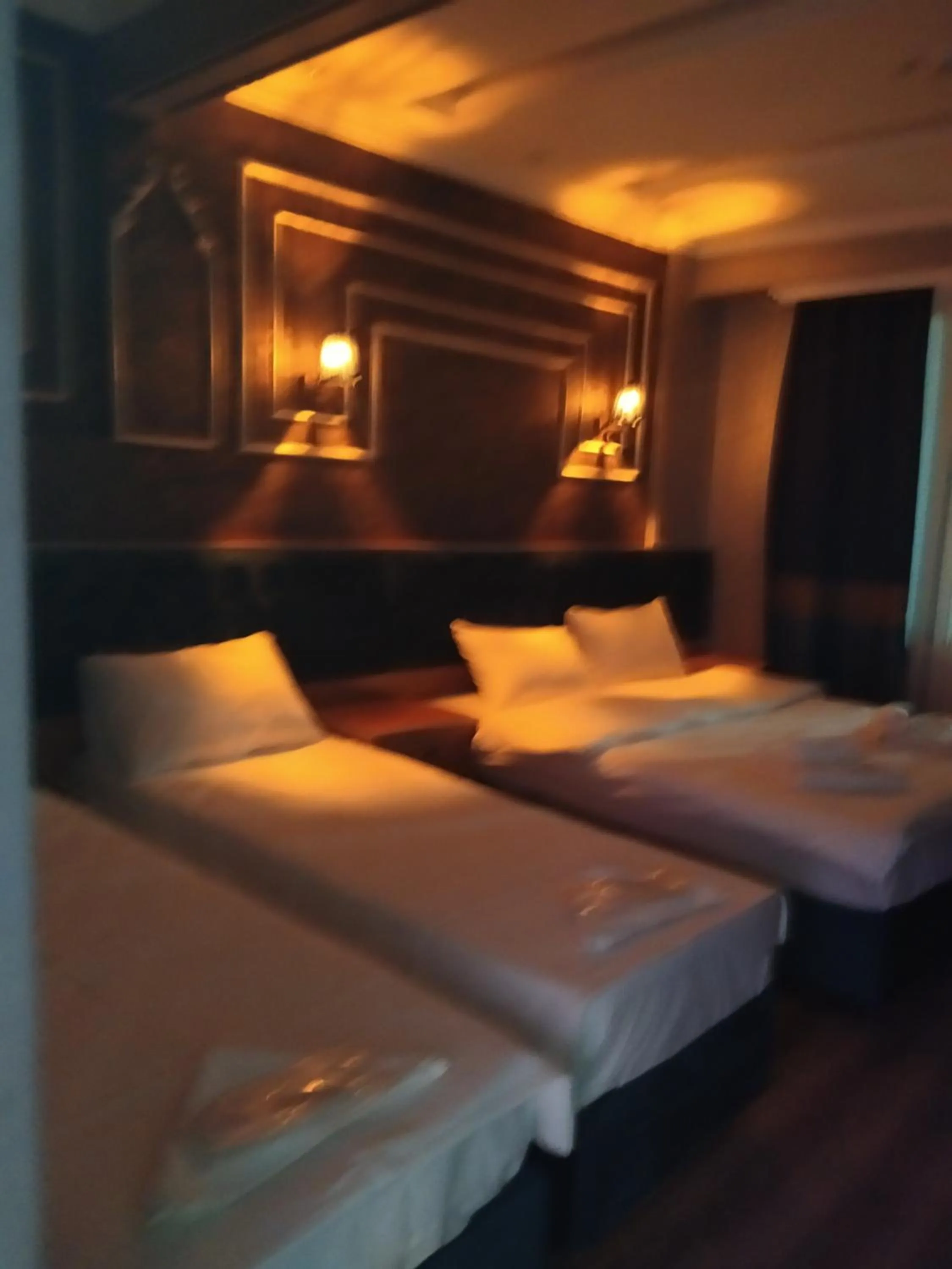 Bed in BoNaMi Hotel