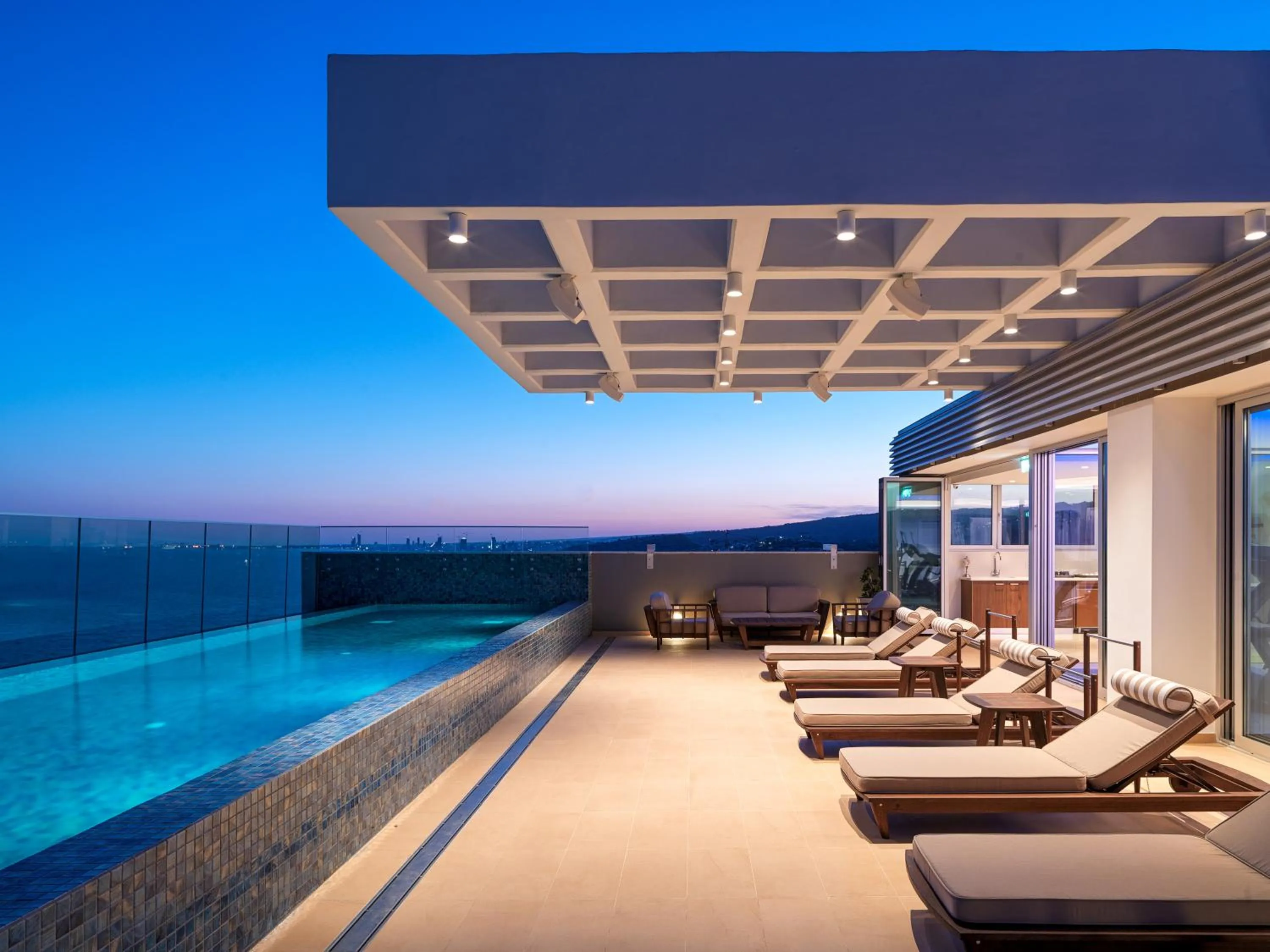 Swimming pool in The Tower at St Raphael Resort