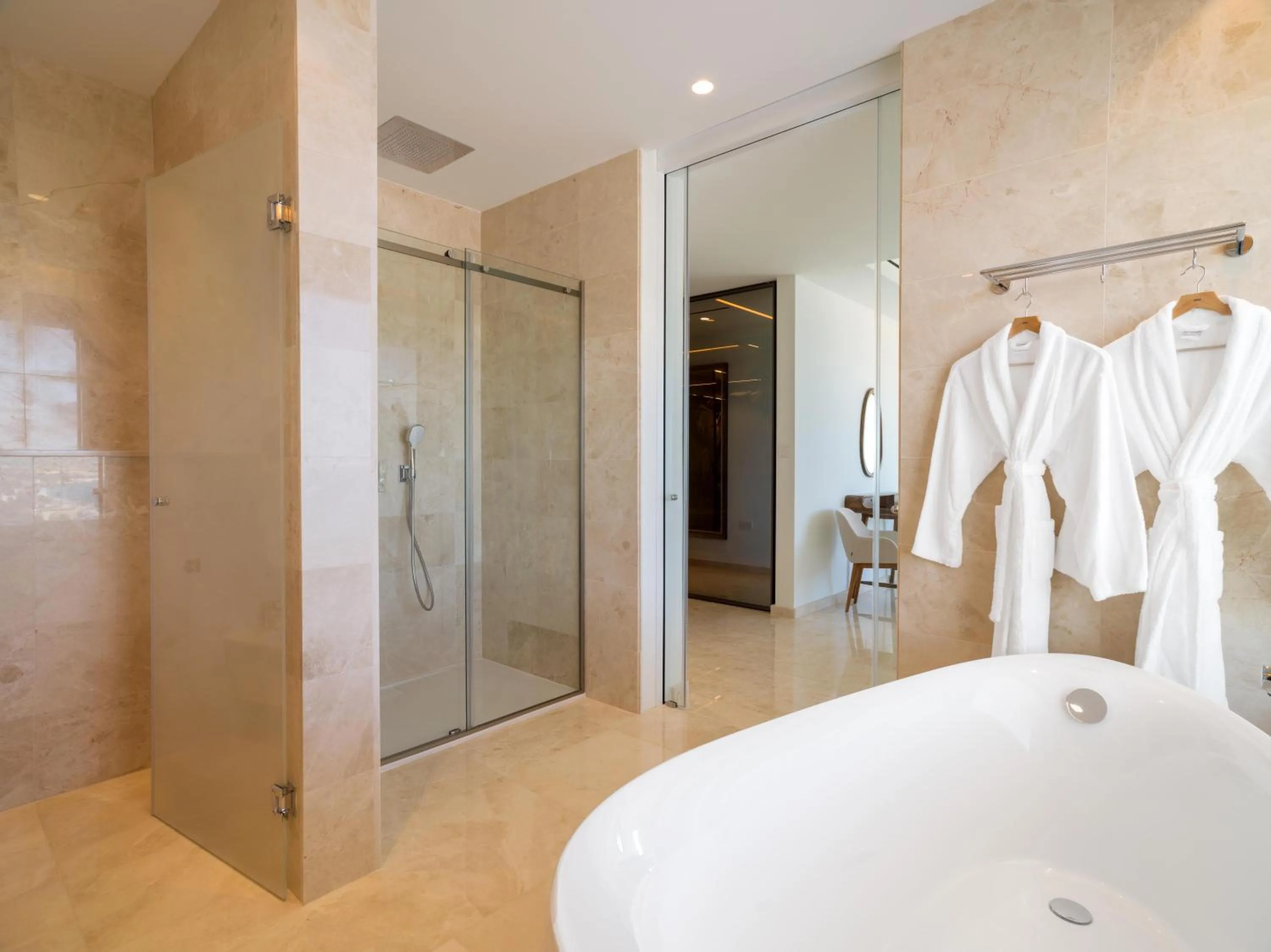 Bathroom in The Tower at St Raphael Resort