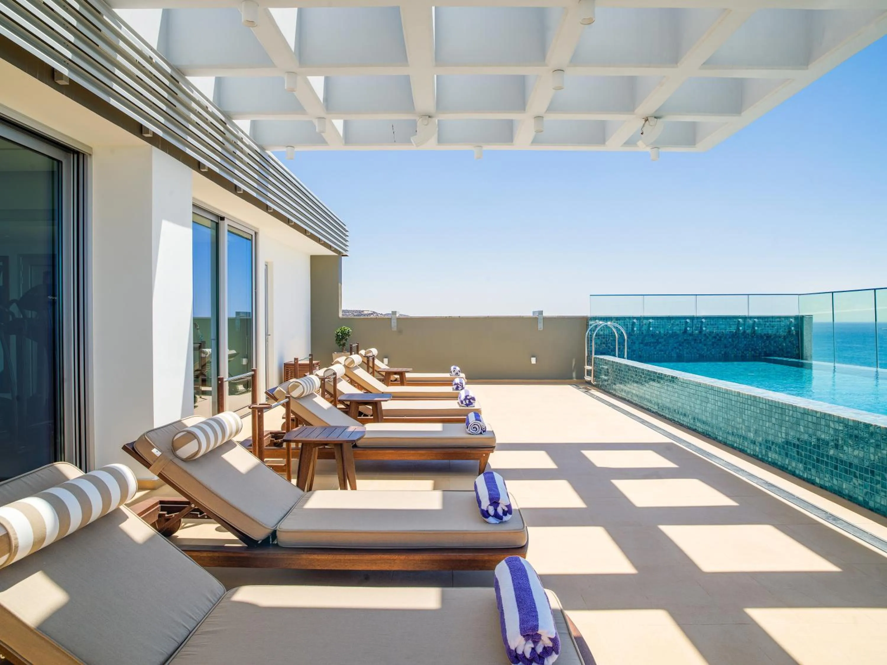 Swimming pool in The Tower at St Raphael Resort