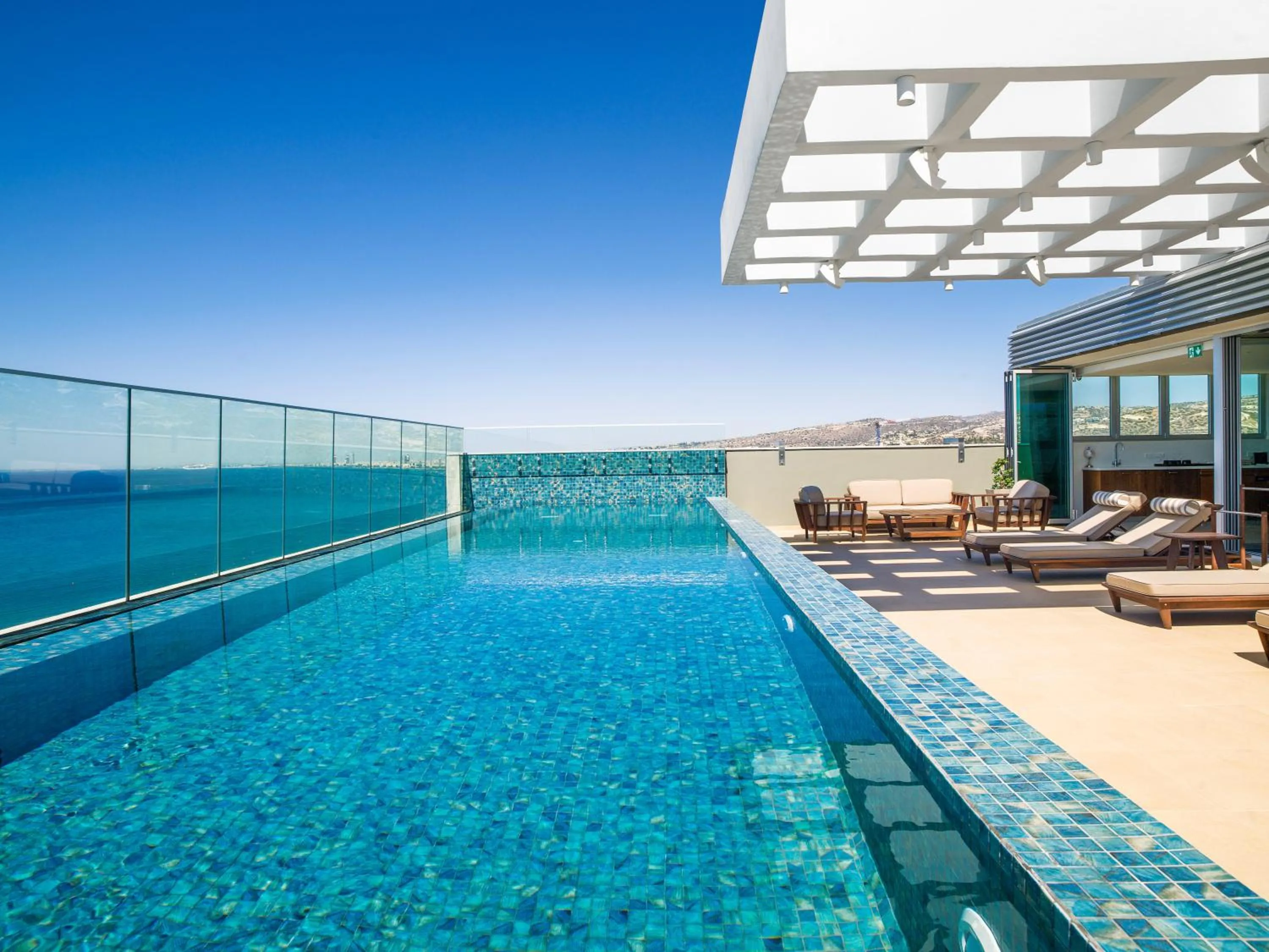 Swimming pool in The Tower at St Raphael Resort