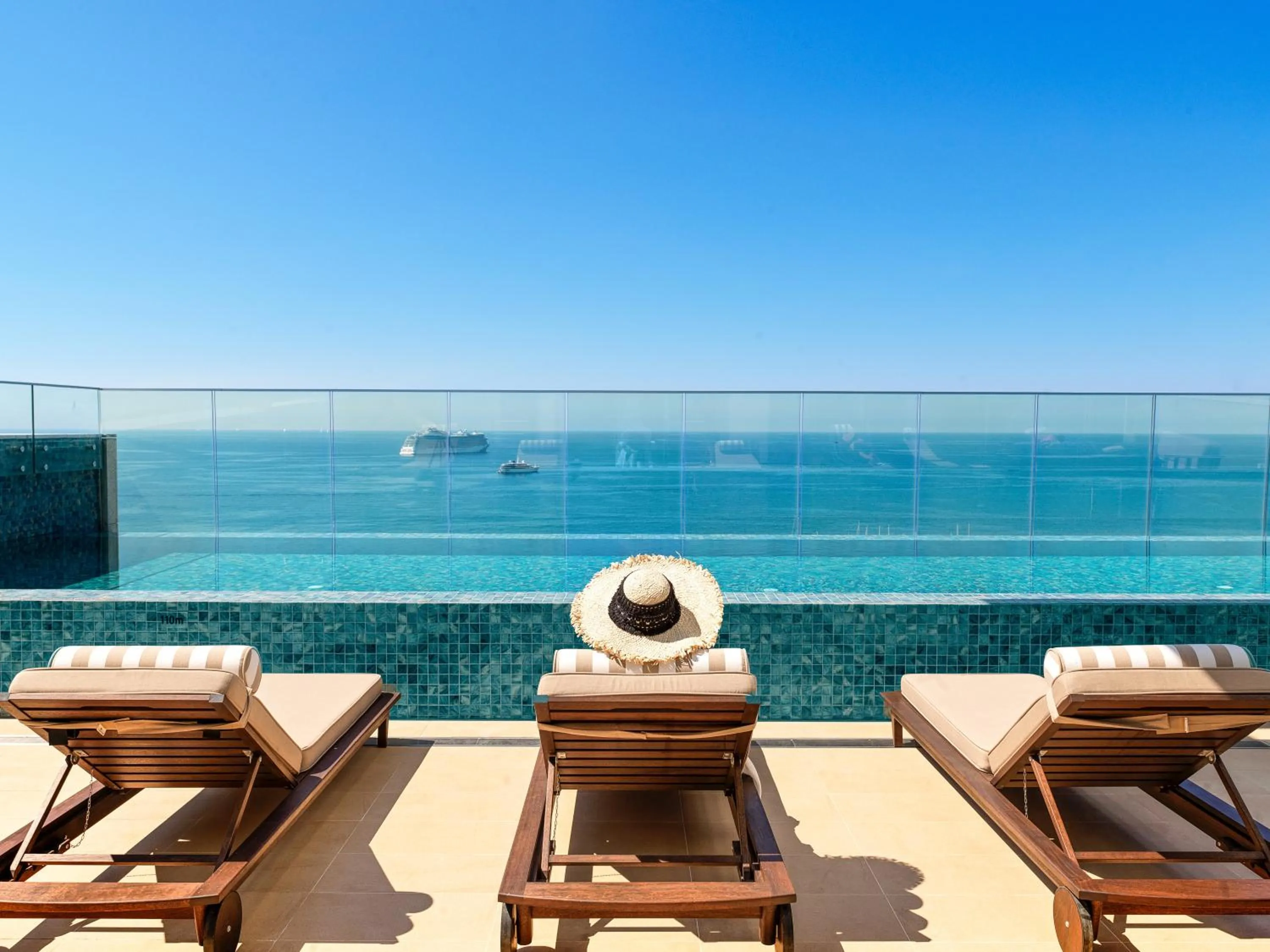 Swimming pool in The Tower at St Raphael Resort