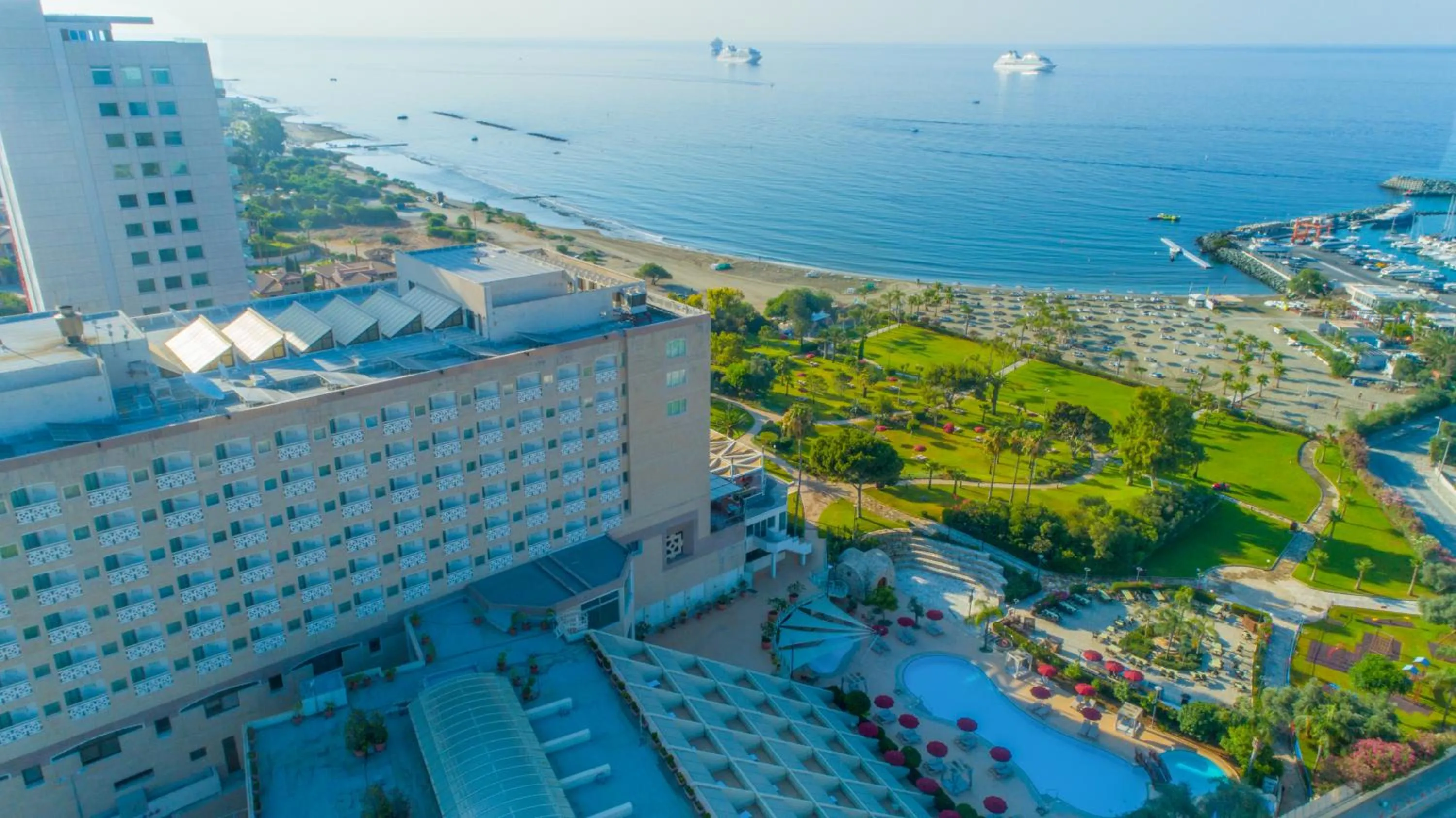 Bird's eye view in The Tower at St Raphael Resort