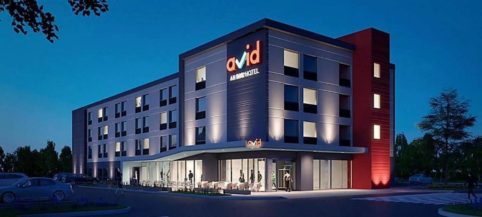Property building in avid hotel Lexington - Hamburg Area by IHG