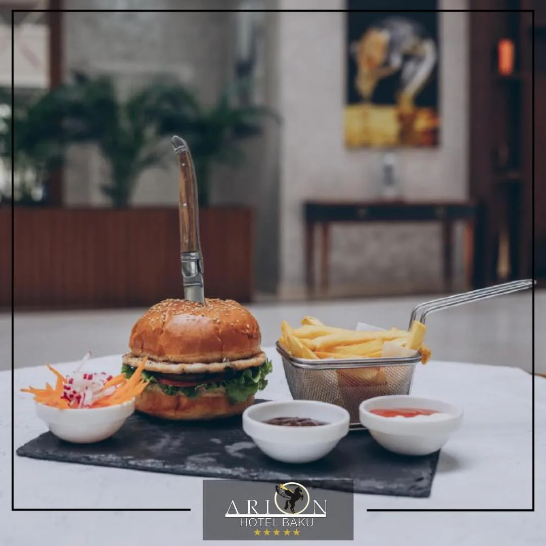 Food and drinks in Arion Hotel Baku