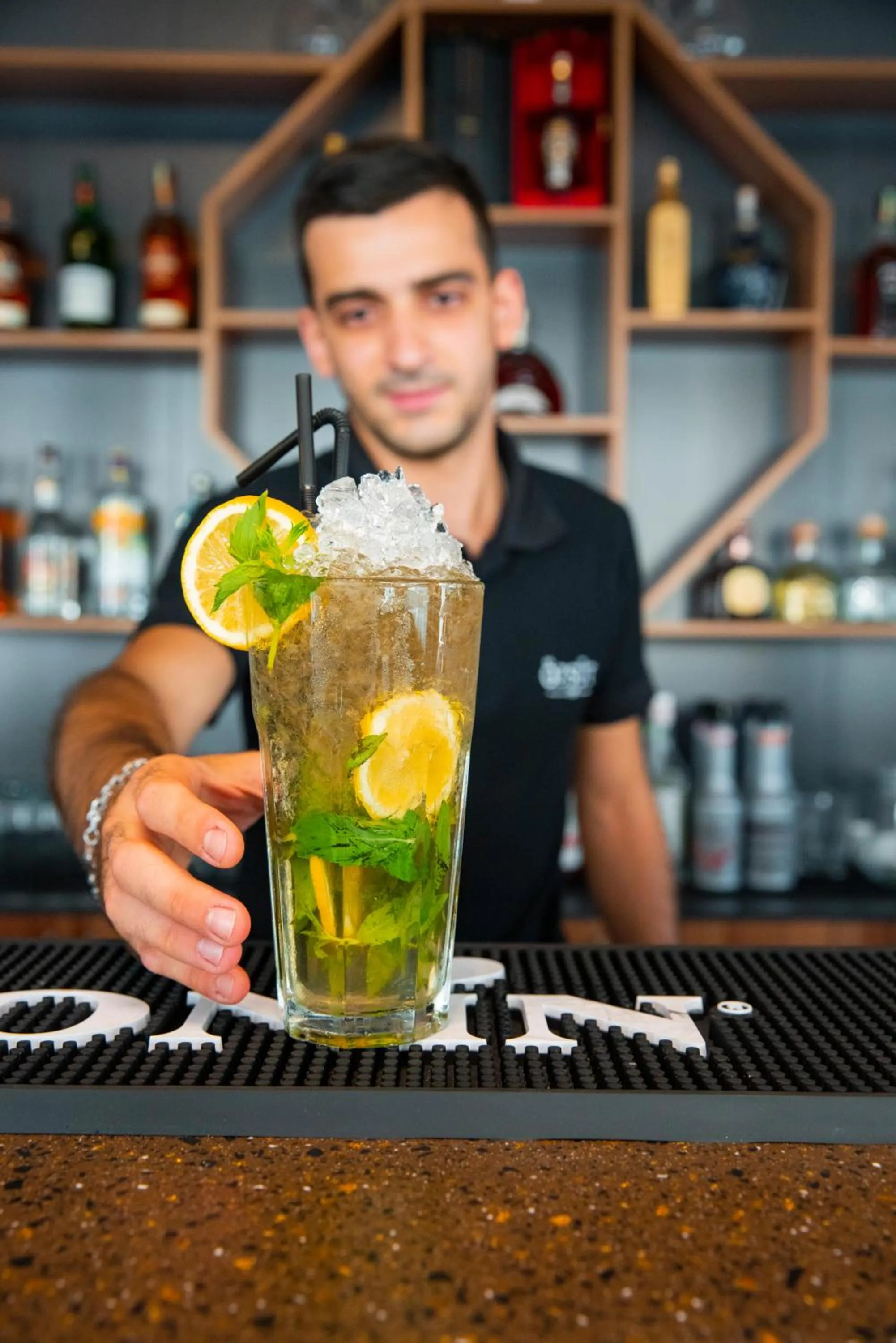 Lounge or bar in Arion Hotel Baku