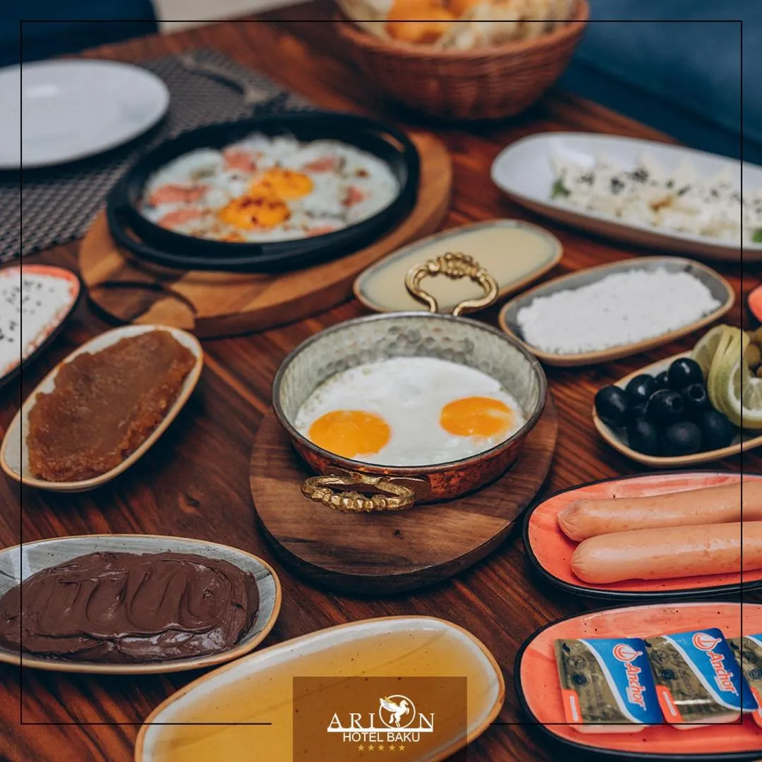 Food and drinks in Arion Hotel Baku