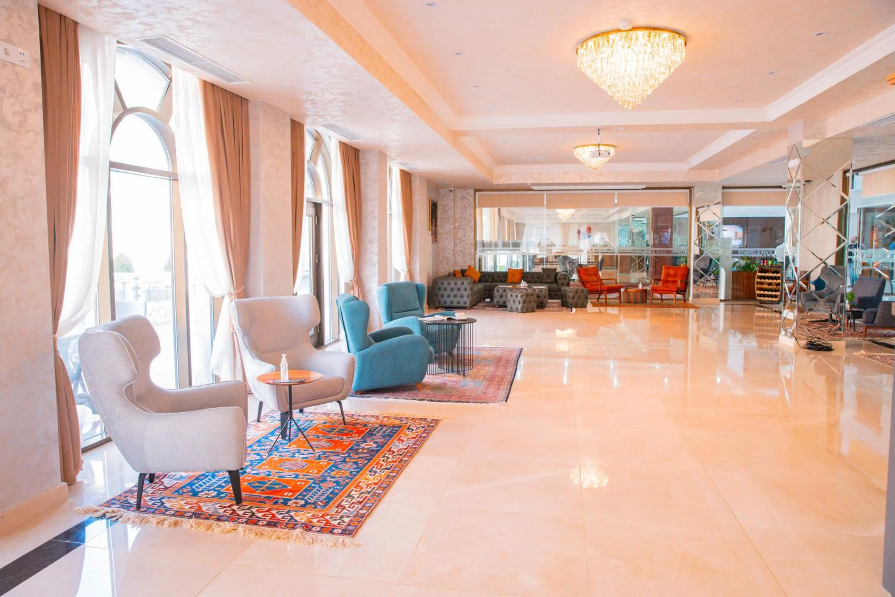 Living room in Arion Hotel Baku