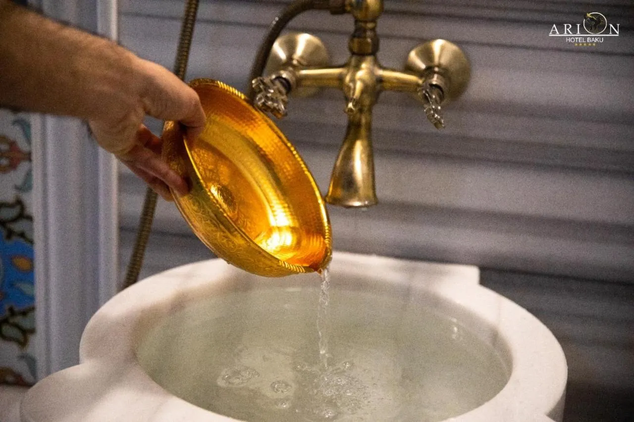 Steam room in Arion Hotel Baku