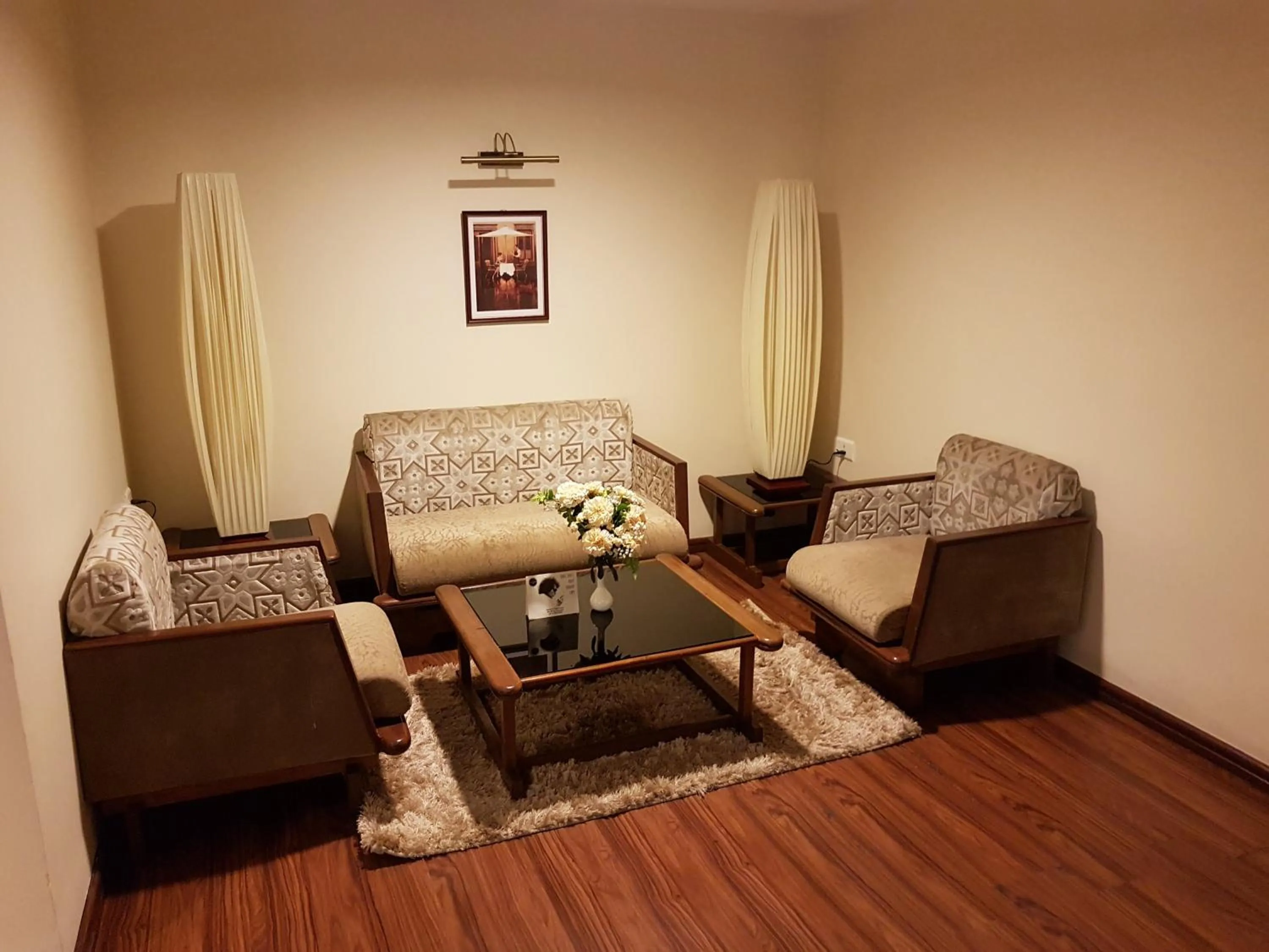 Living room in Hotel Polo Towers Shillong