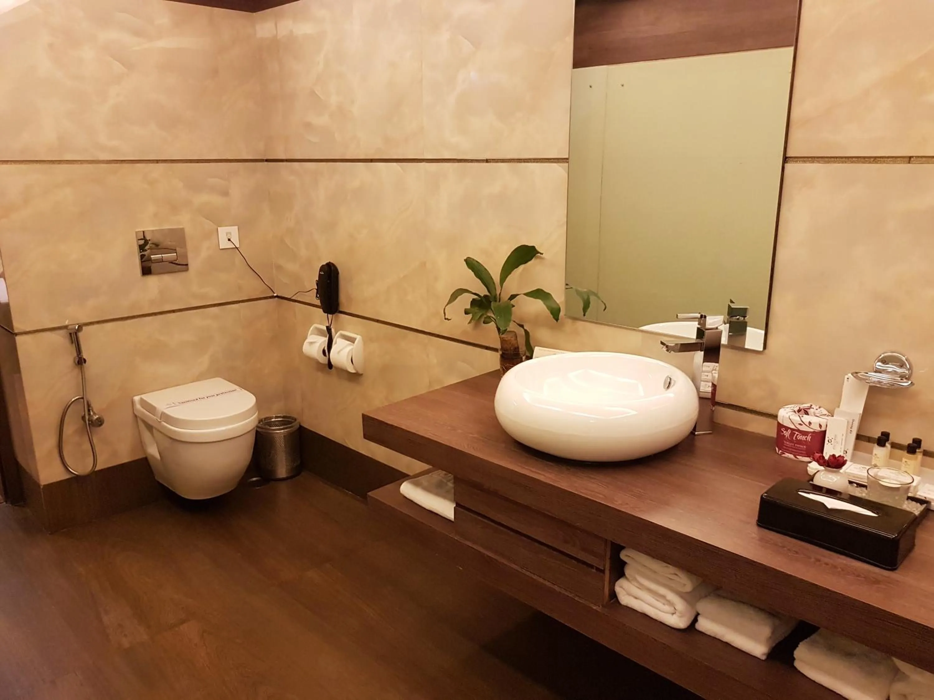 Toilet in Hotel Polo Towers Shillong