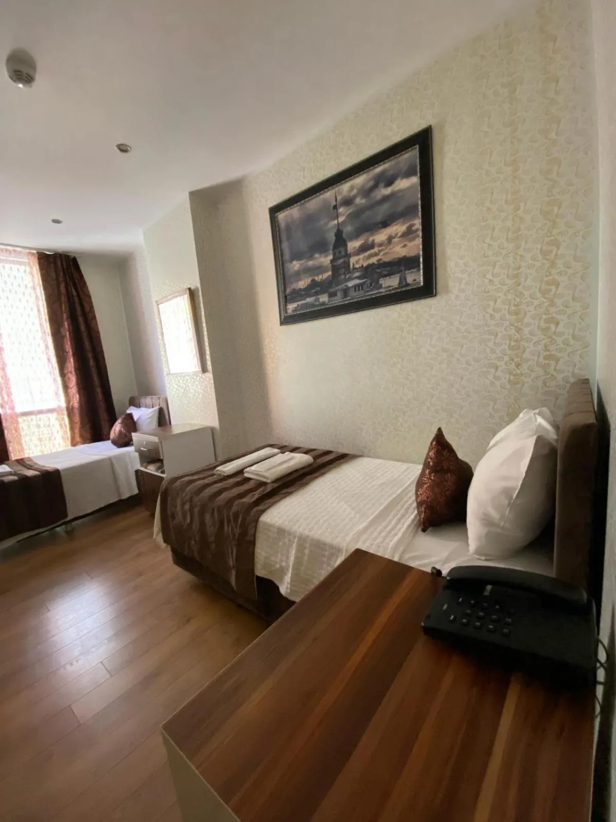 Bed in garden hill hotel