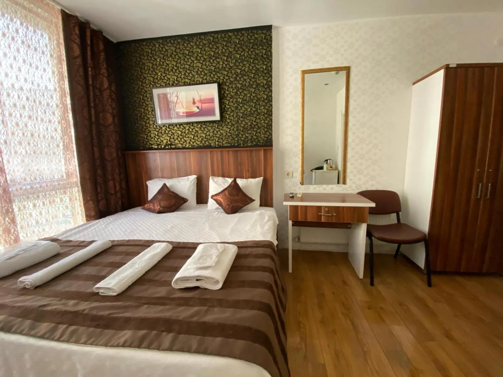 Bed in garden hill hotel