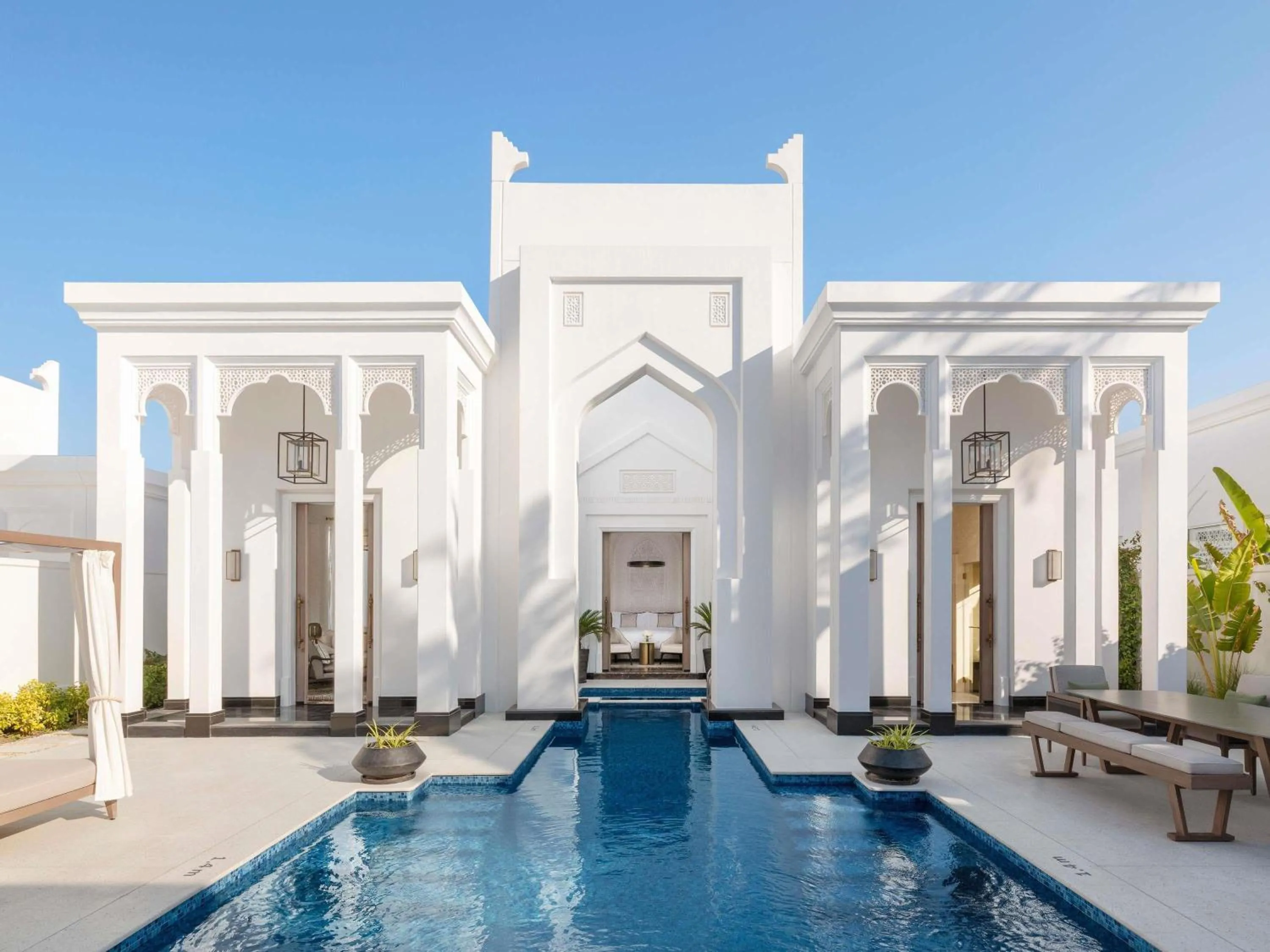 Bedroom in Raffles Al Areen Palace Bahrain