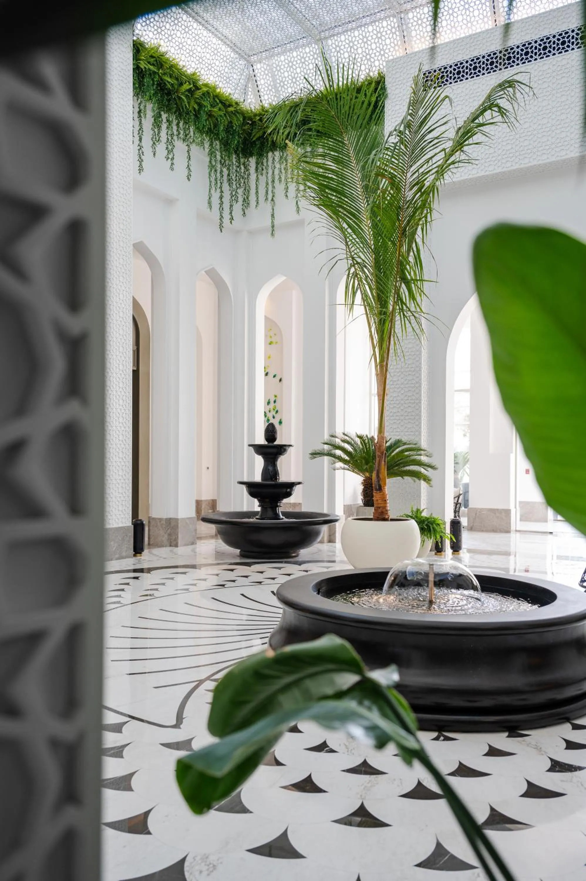 Lobby or reception in Raffles Al Areen Palace Bahrain