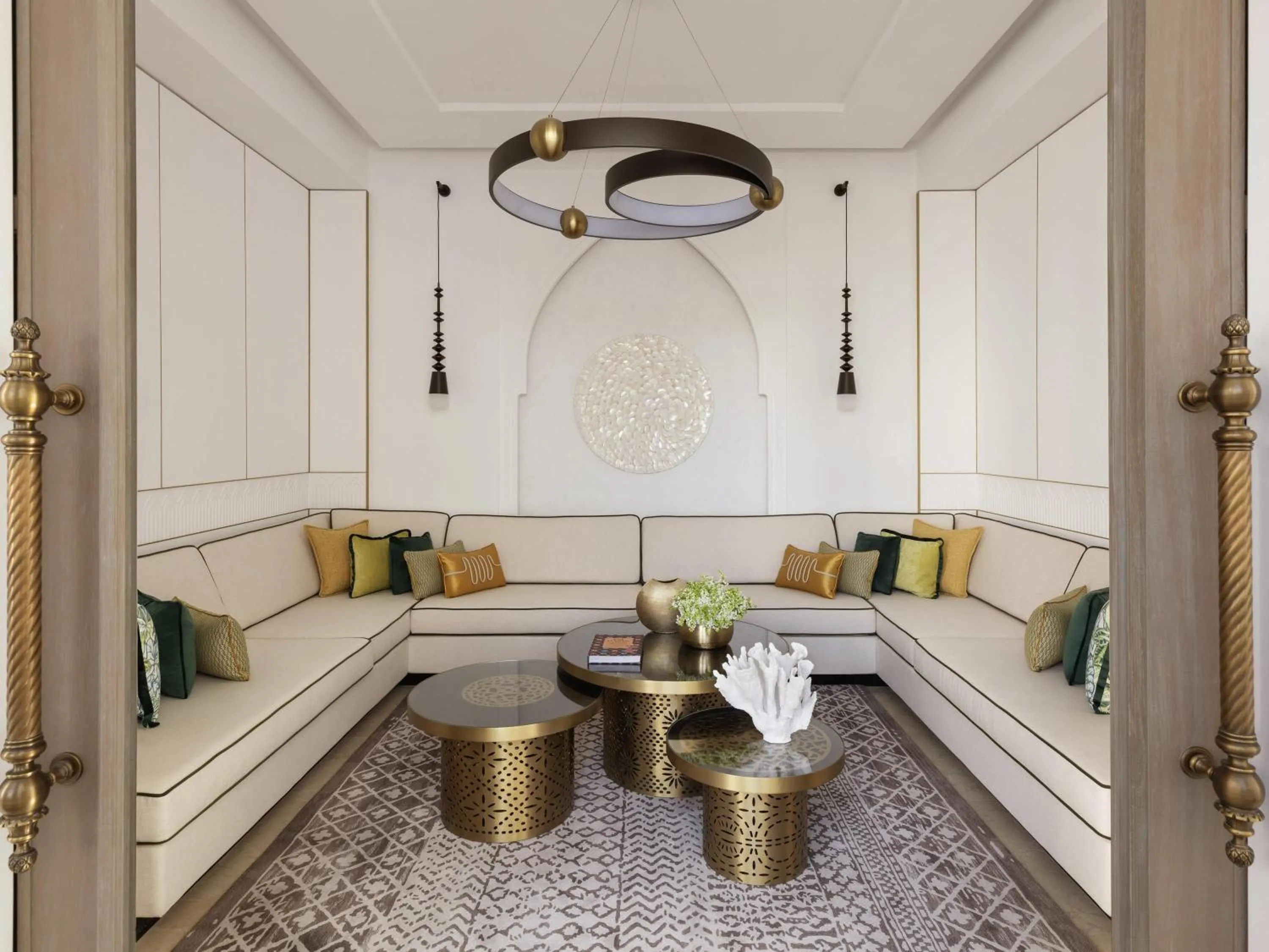 Bedroom in Raffles Al Areen Palace Bahrain