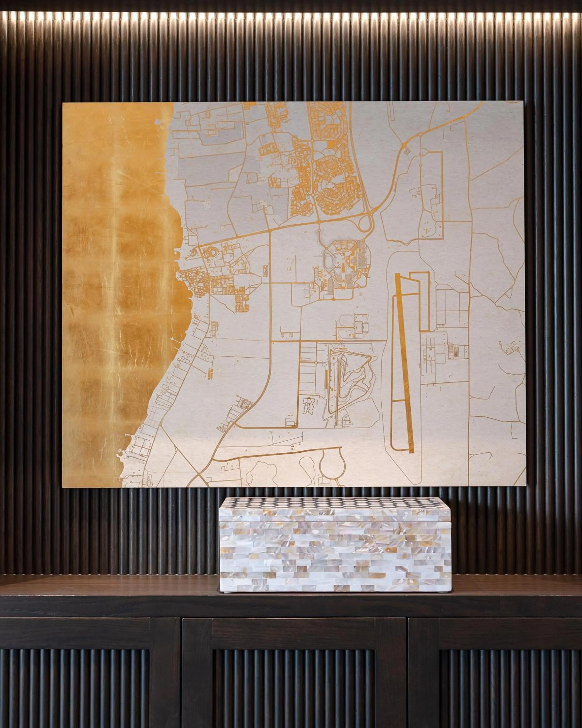 Lounge or bar in Raffles Al Areen Palace Bahrain