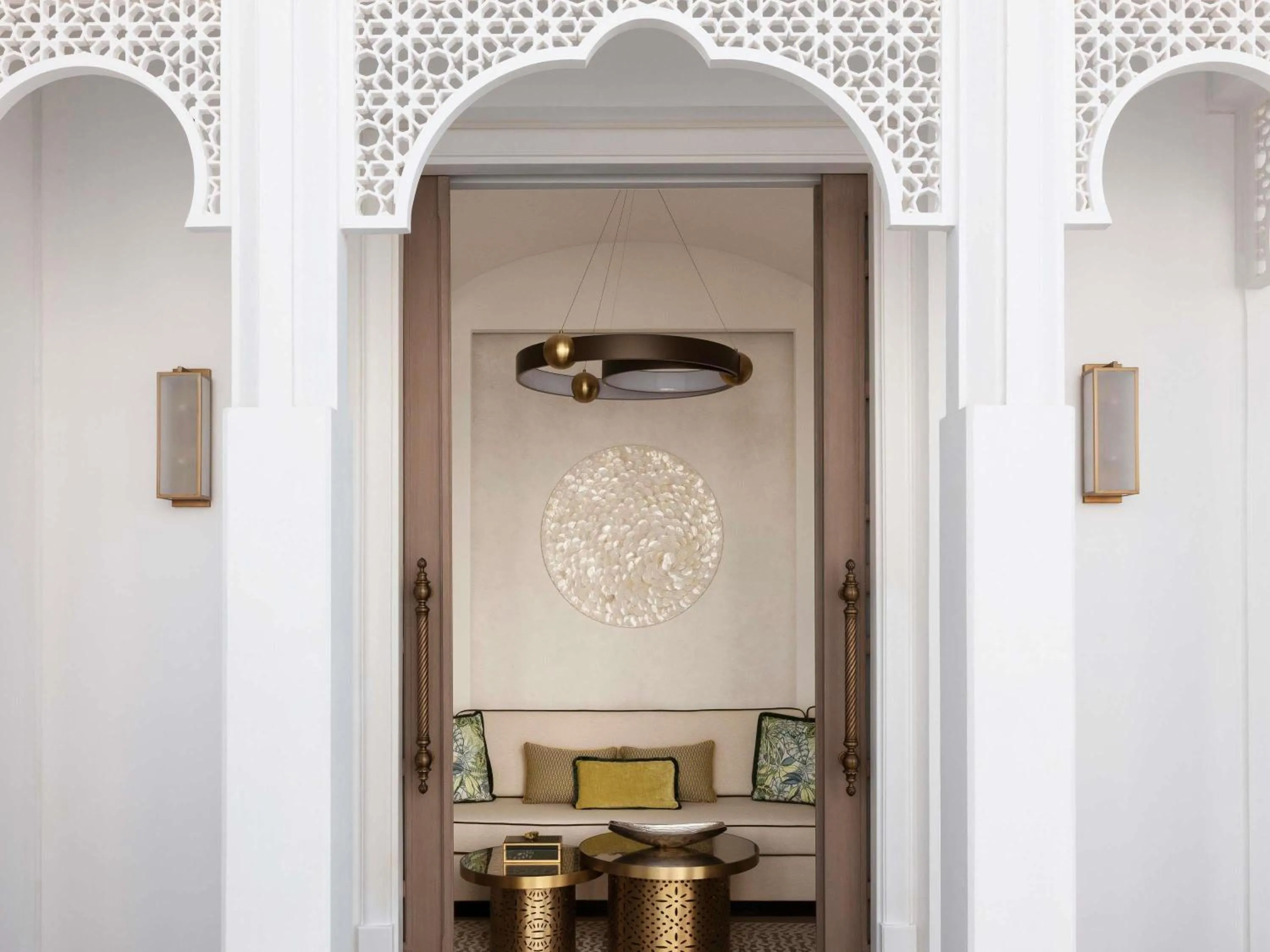 Bedroom in Raffles Al Areen Palace Bahrain