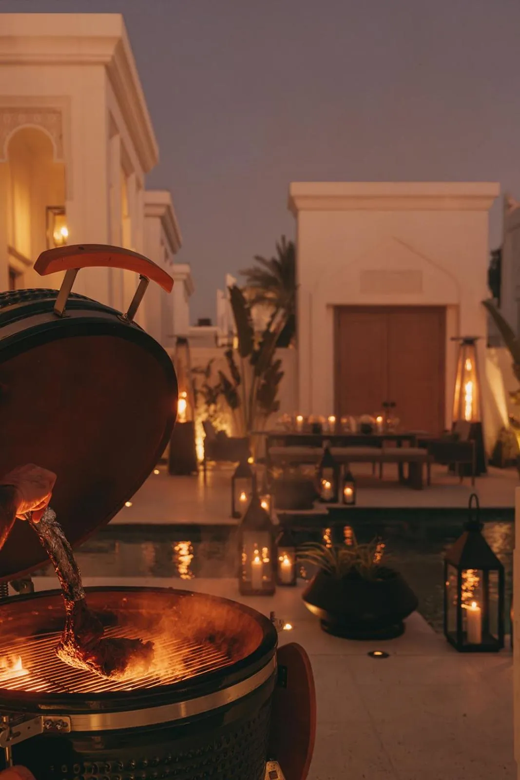 Dinner in Raffles Al Areen Palace Bahrain