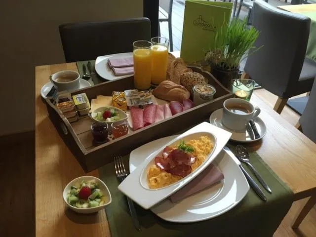 Continental breakfast in Hotel Martha