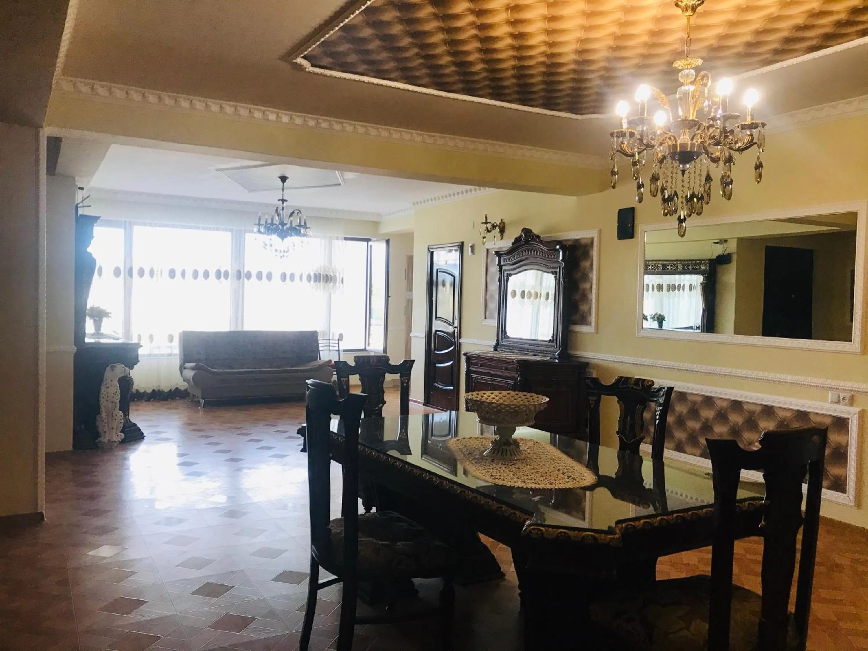 Seating area in Hotel Gora