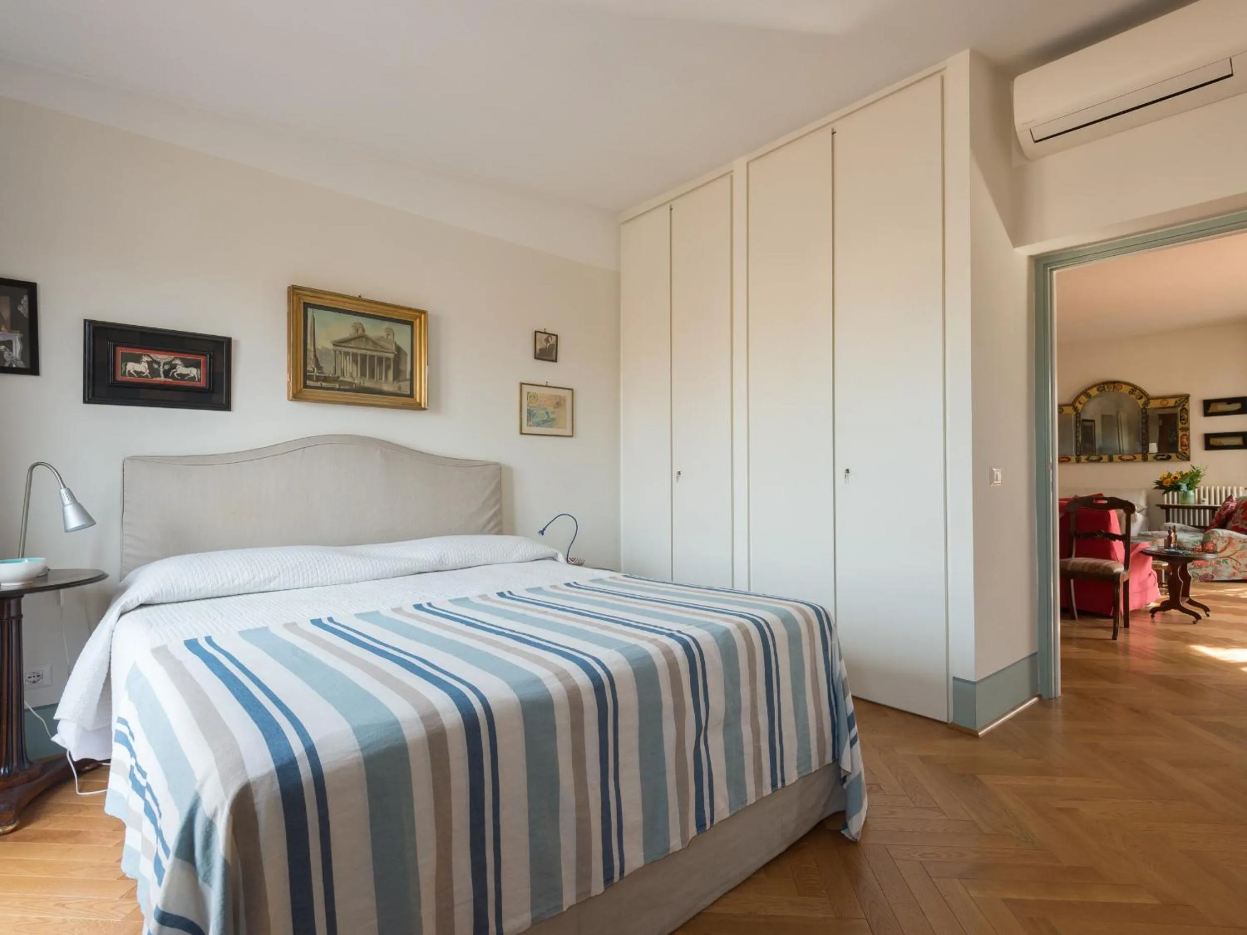Bed in Piazza Lovatelli Luxury Penthouse