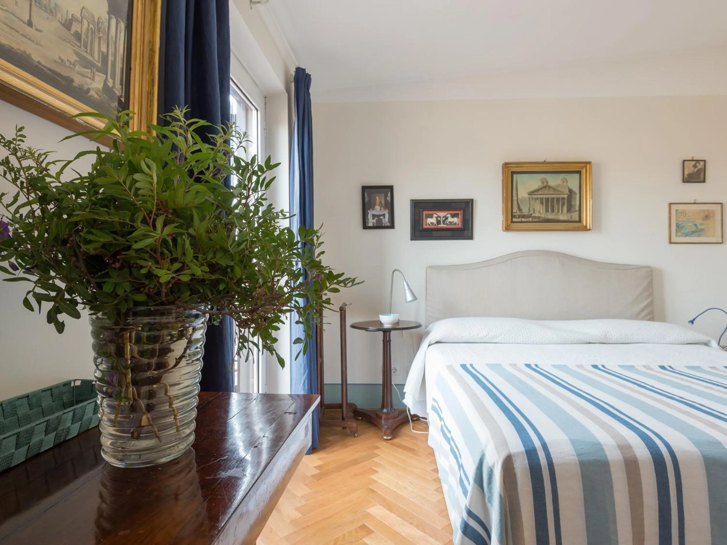 Bed in Piazza Lovatelli Luxury Penthouse