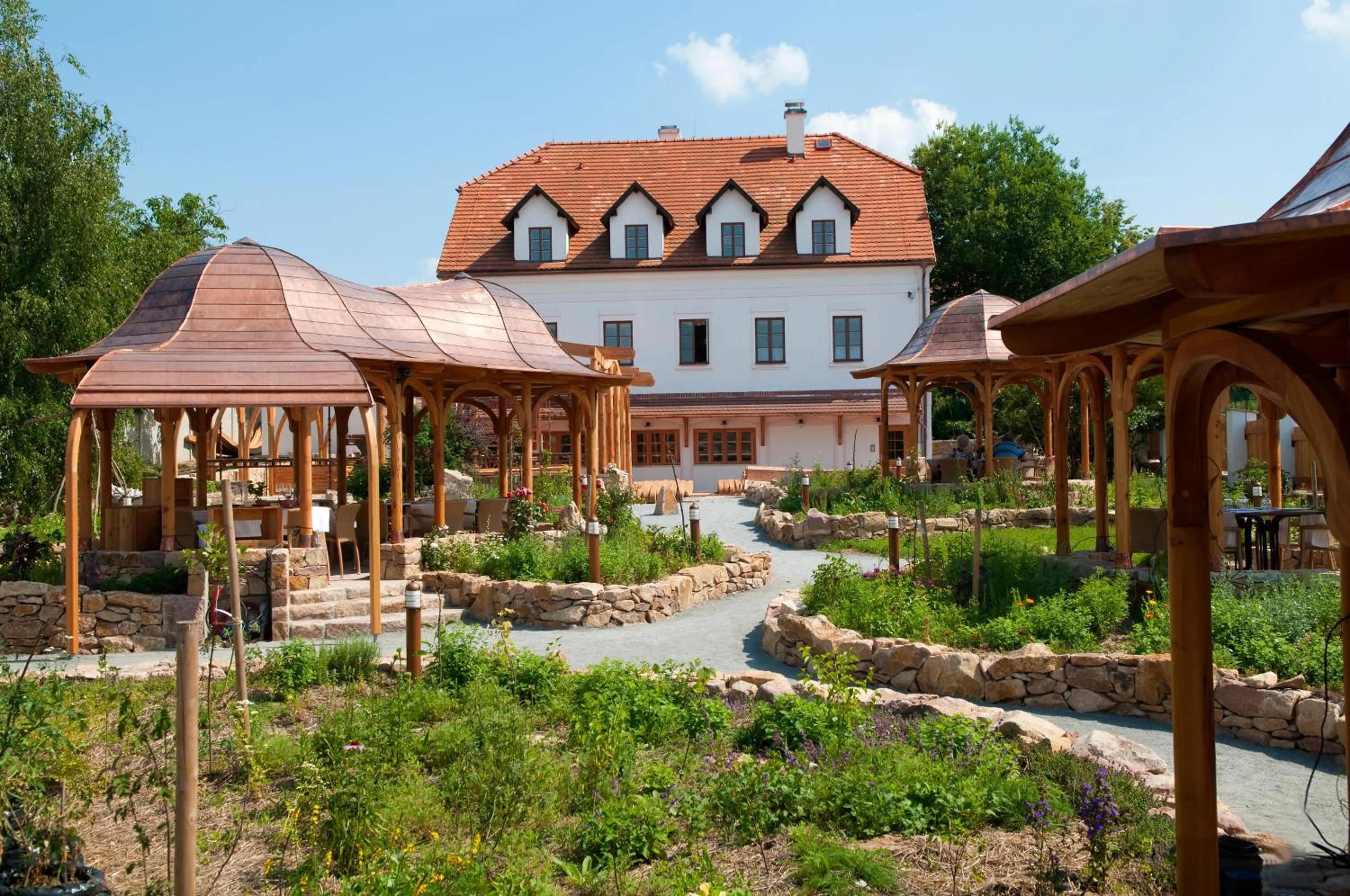 Facade/entrance in Babiččina Zahrada Penzion & Restaurant