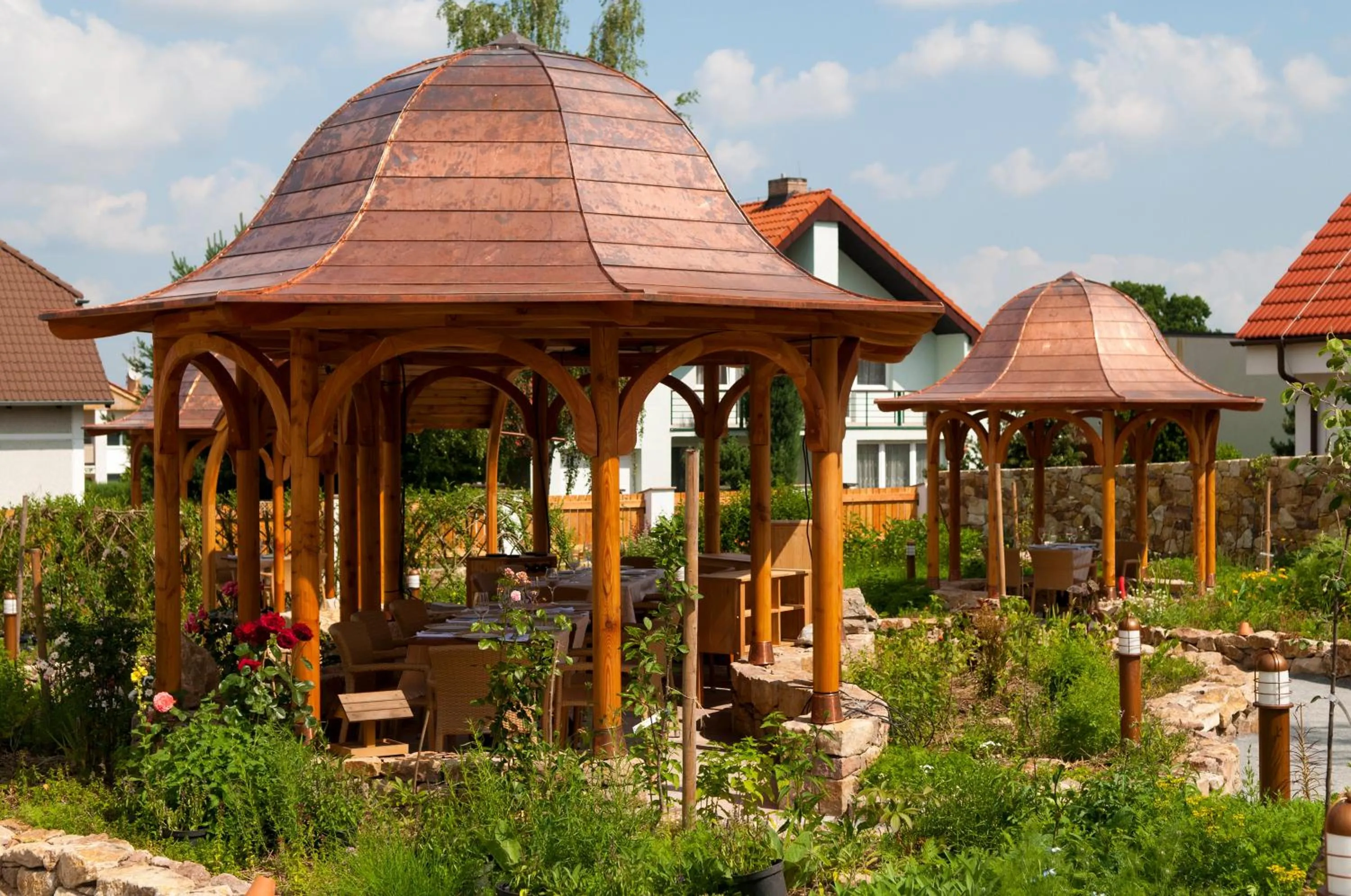 Garden in Babiččina Zahrada Penzion & Restaurant