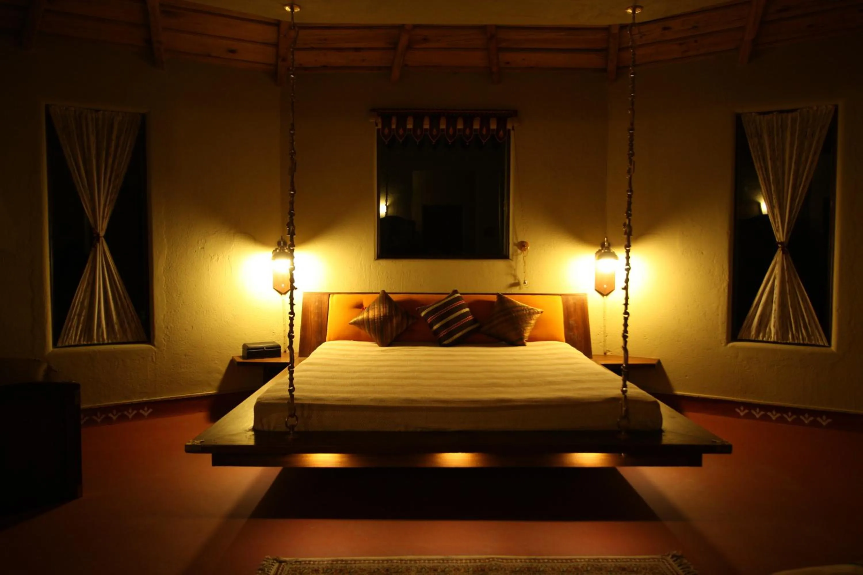 Bed in Soulitude by the Riverside