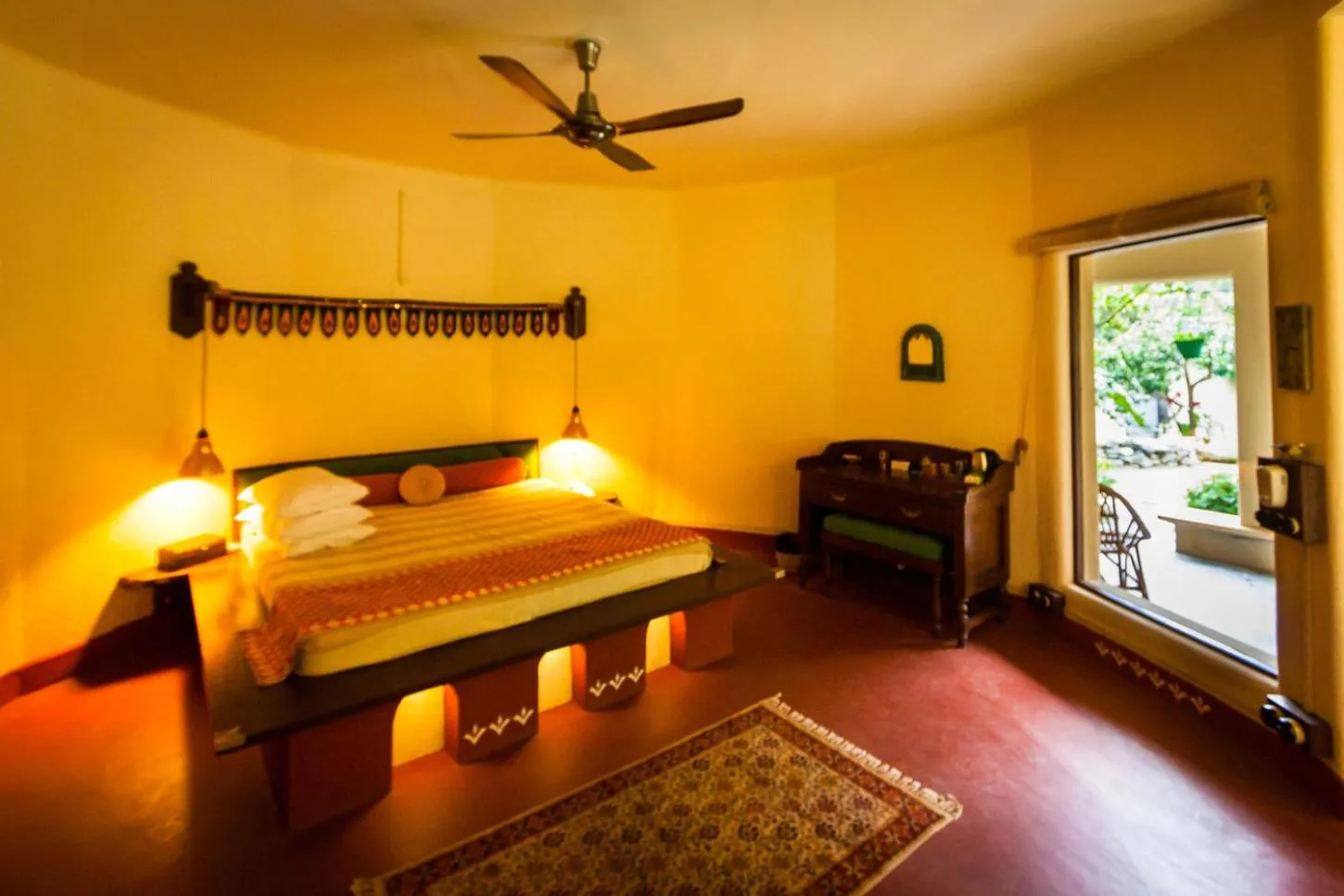 Bed in Soulitude by the Riverside