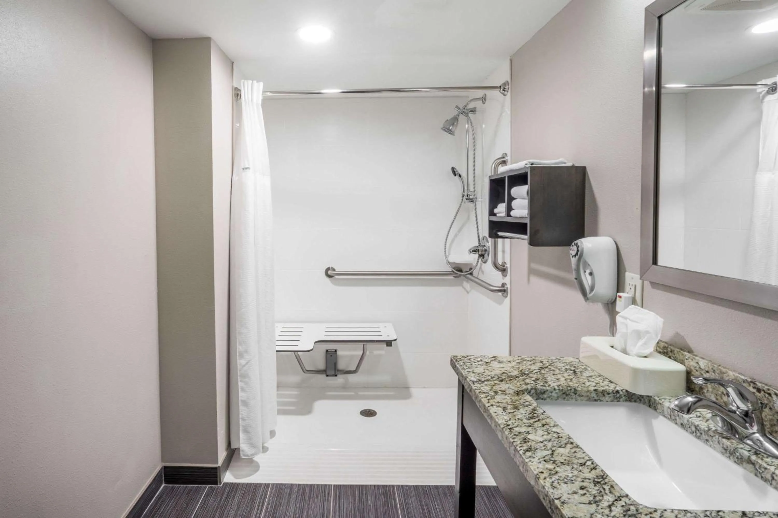 Shower in Baymont by Wyndham Clarksville