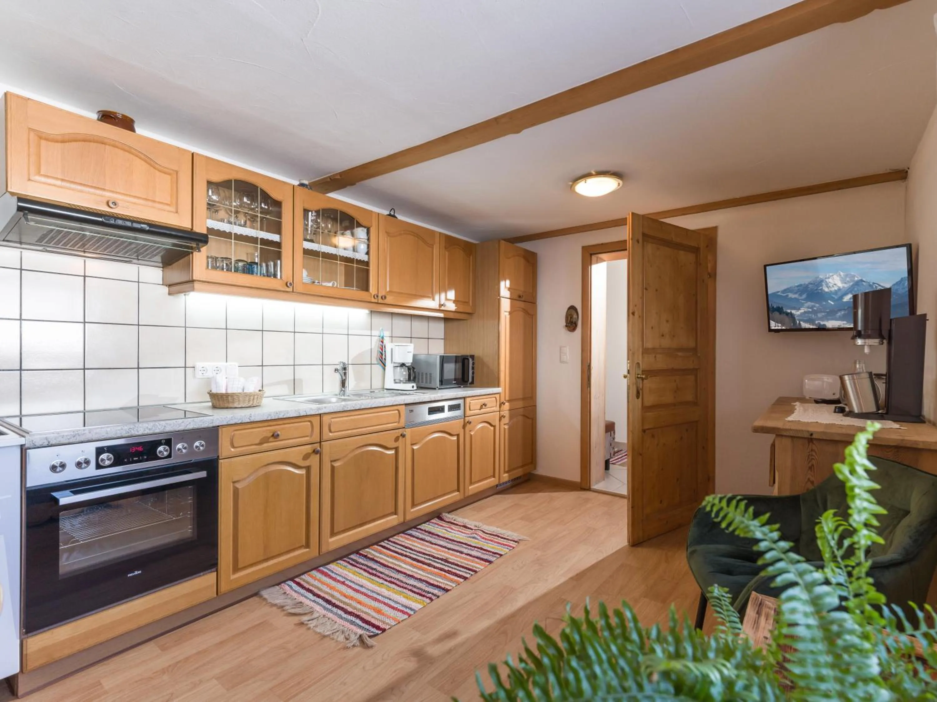Kitchen or kitchenette in Sunnseit Lodge - Kitzbüheler Alpen
