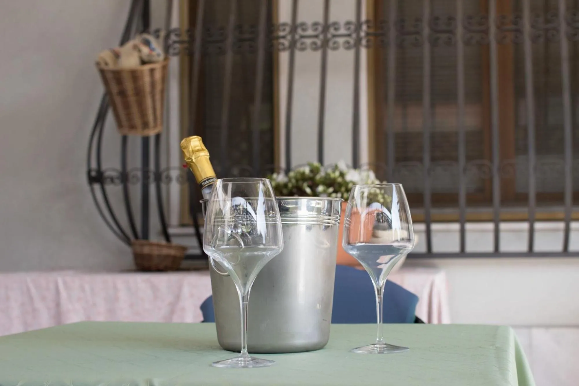 Balcony/Terrace in Hotel Ristorante Brusco