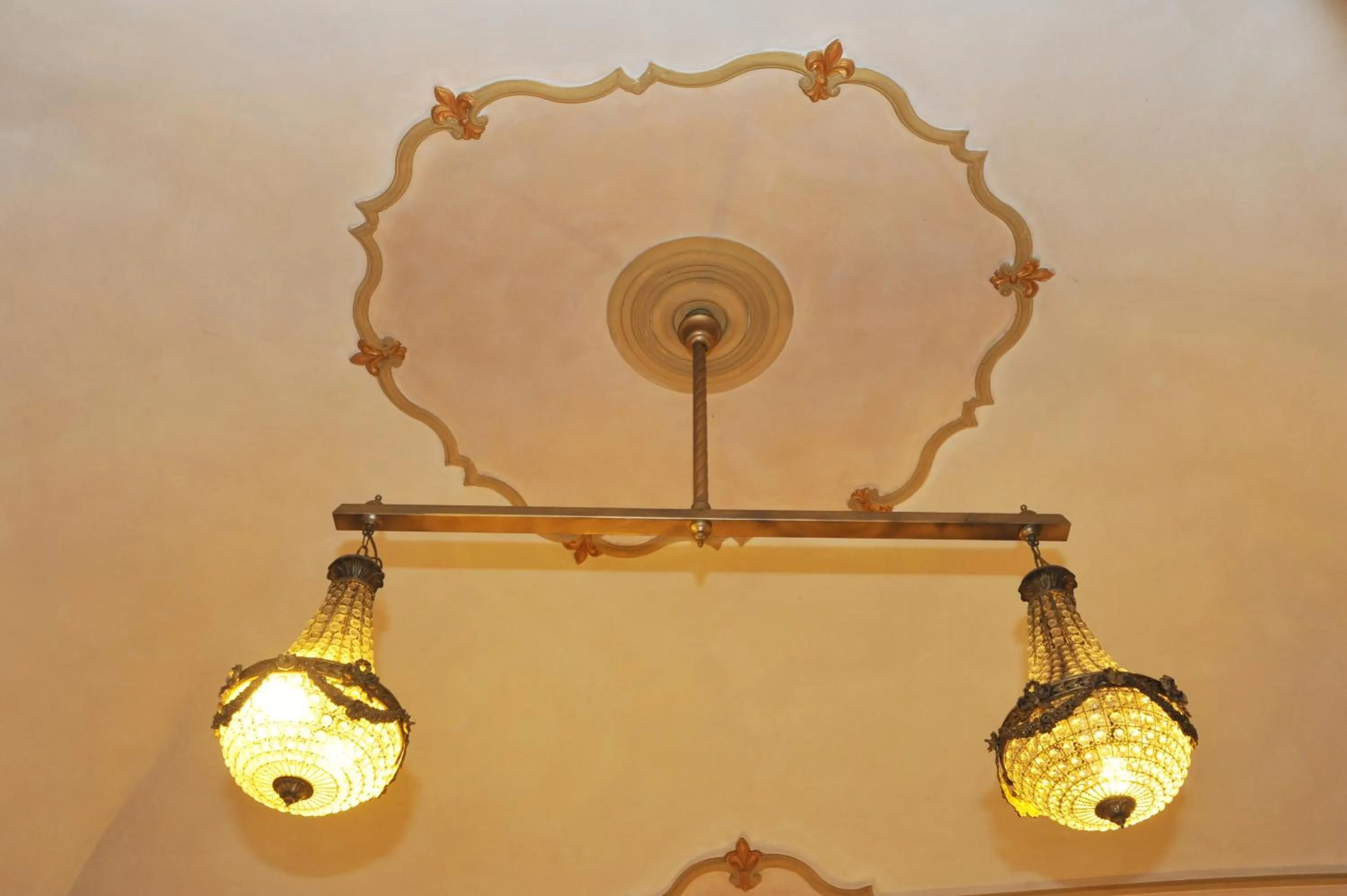Decorative detail in Catania Centro Rooms