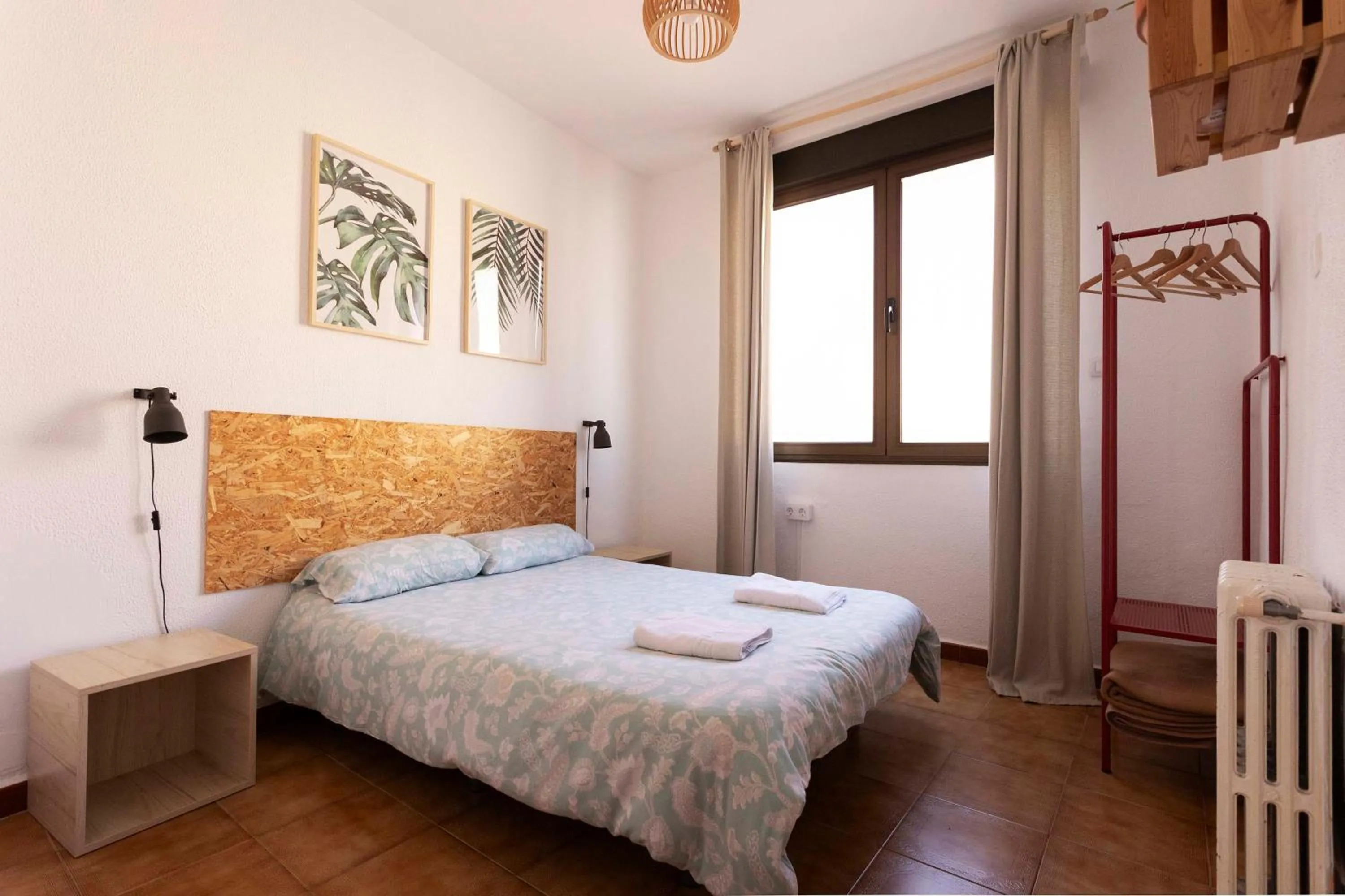 Decorative detail, Bed in Green Hostel Oviedo