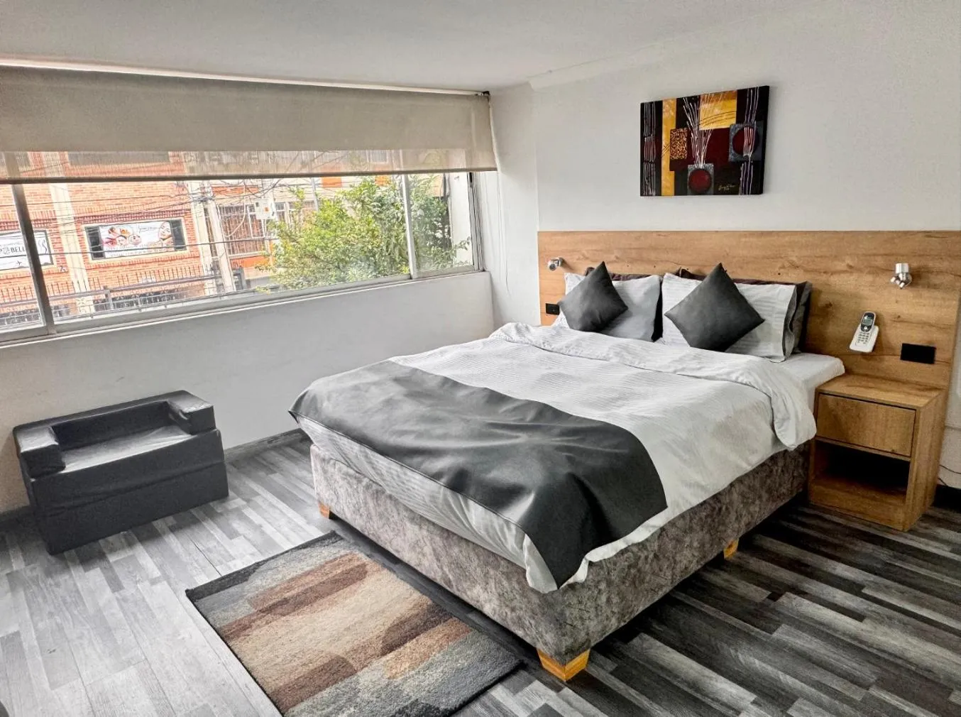 Bed in Hotel Fénix Real Bogotá