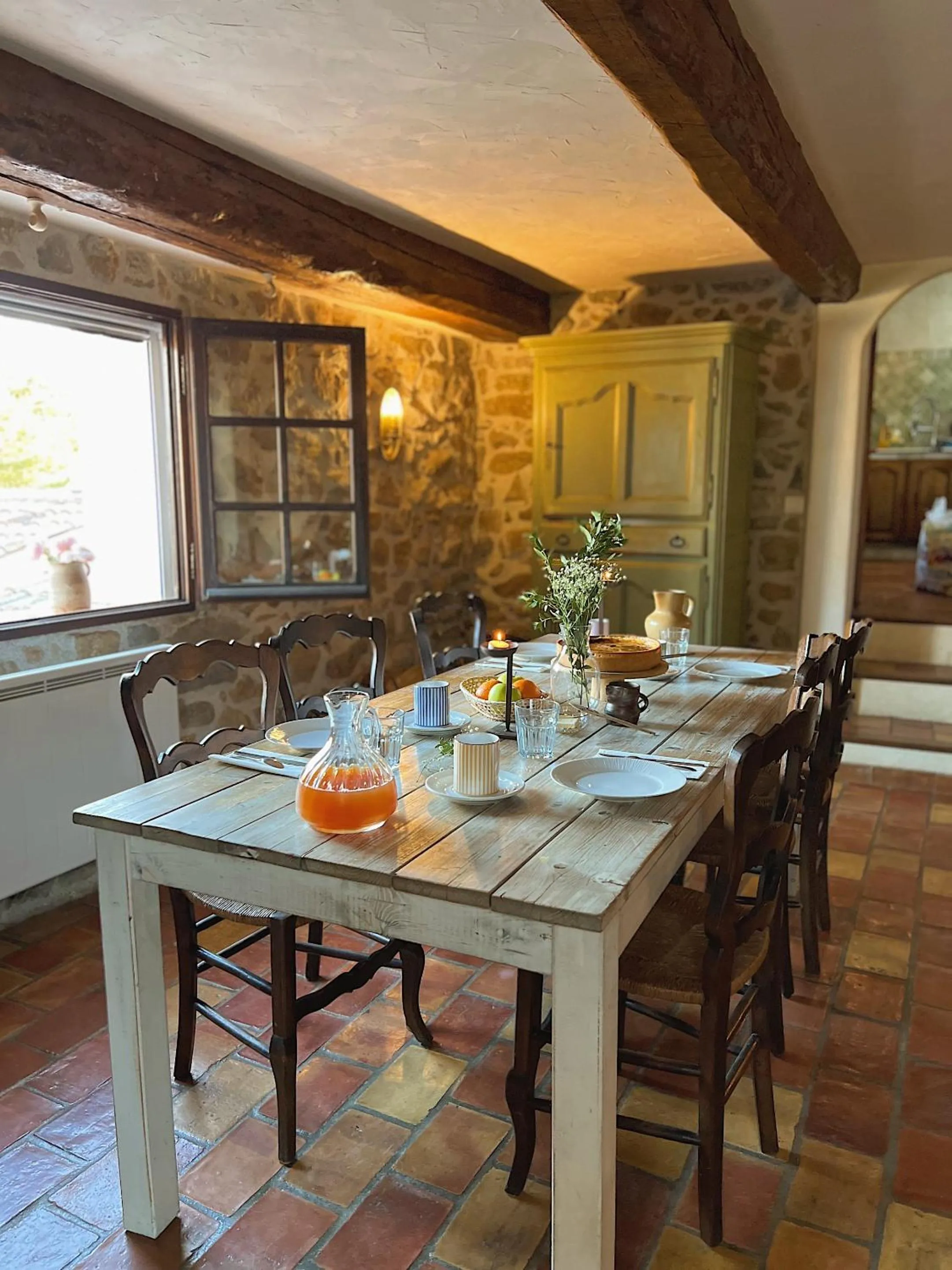 Breakfast in La Bastide des Pins