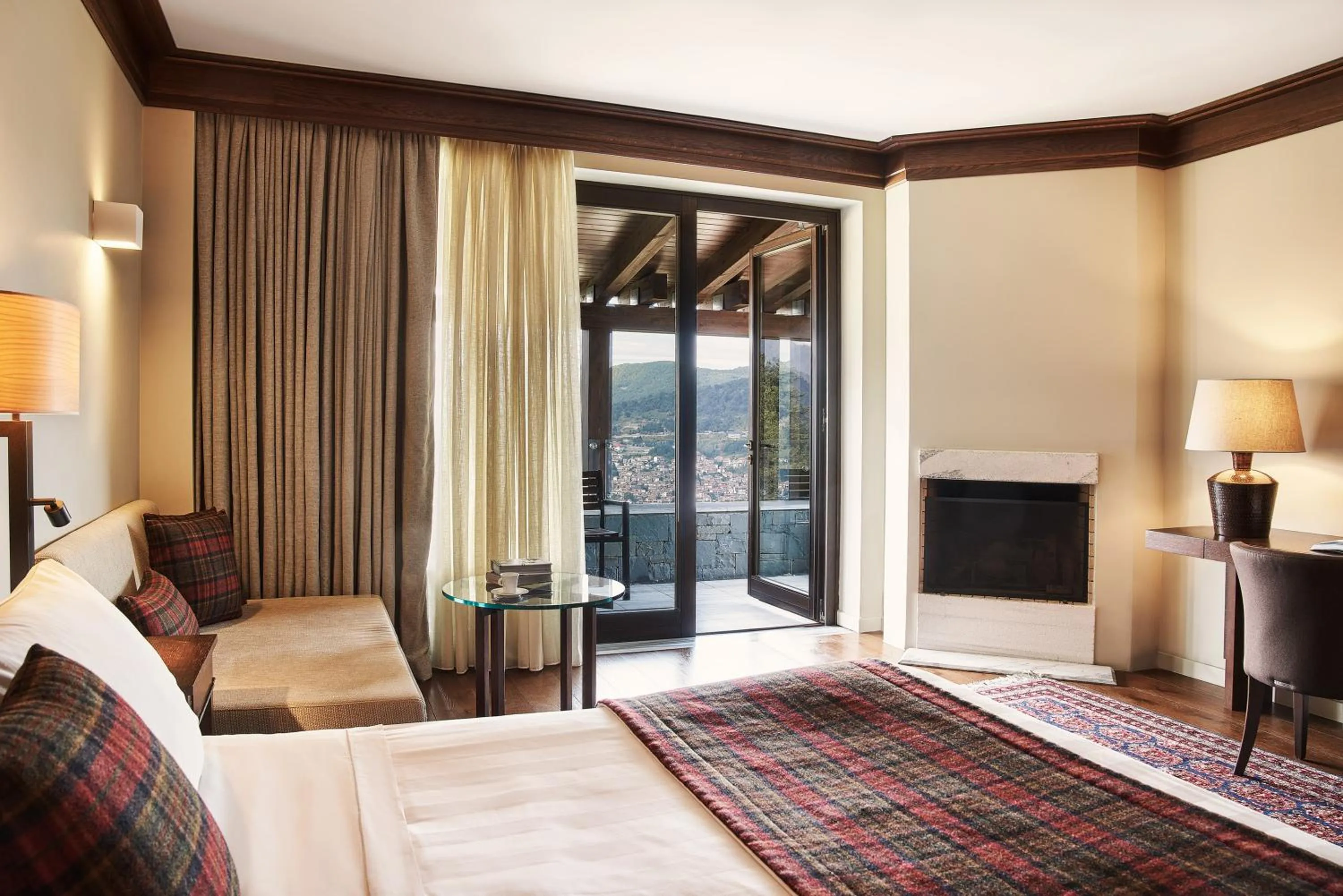 Bed in Grand Forest Metsovo - Leading Hotels of the World