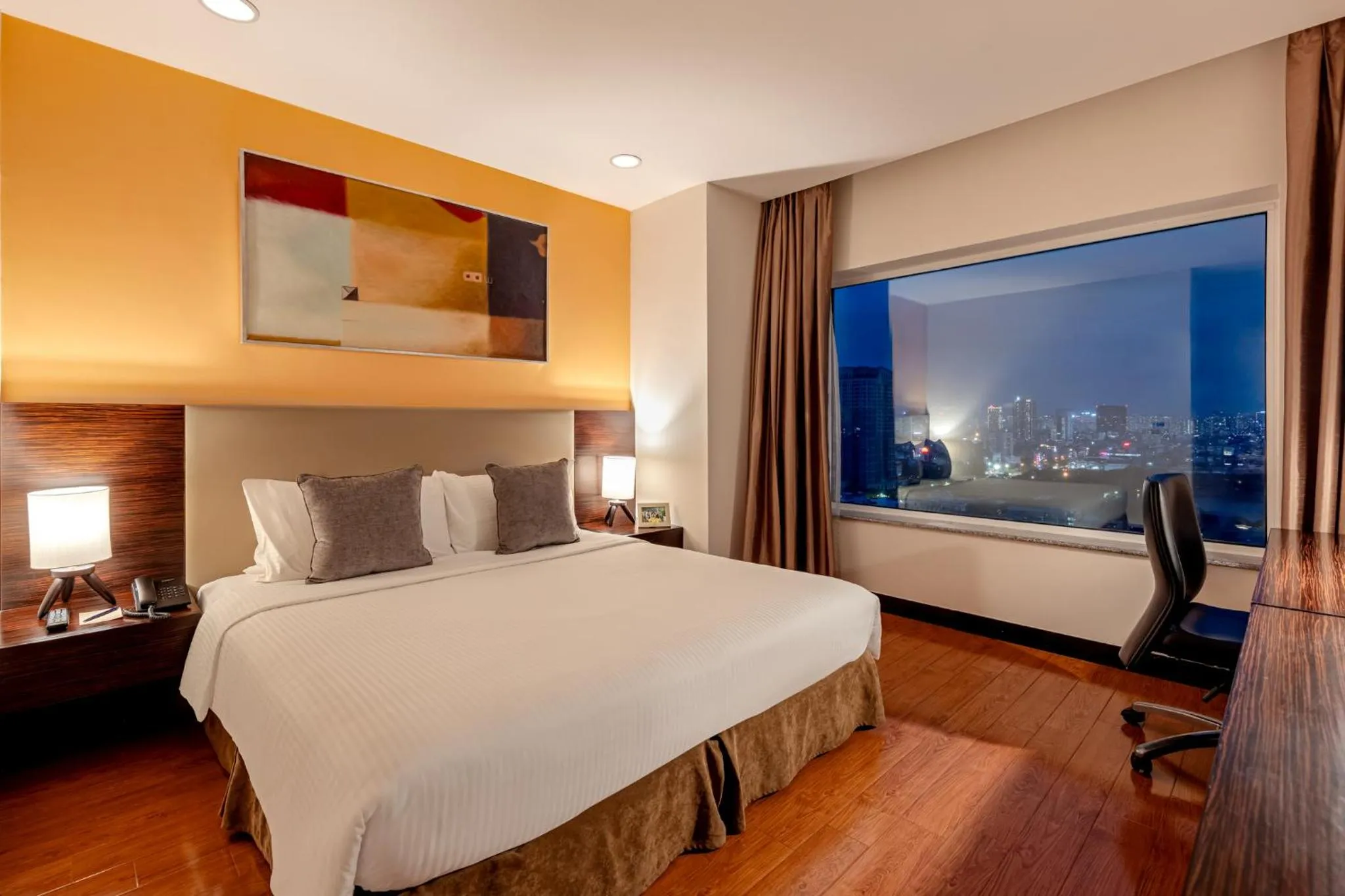 Bed in Somerset Hoa Binh Hanoi