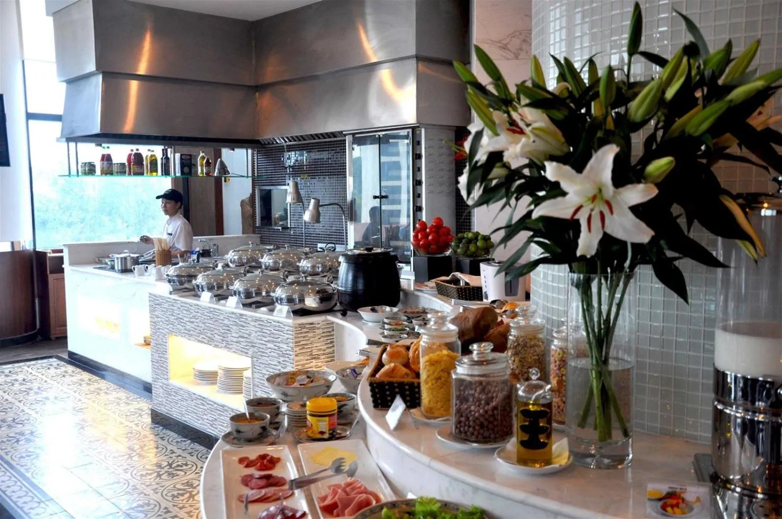 BBQ facilities in Somerset Hoa Binh Hanoi