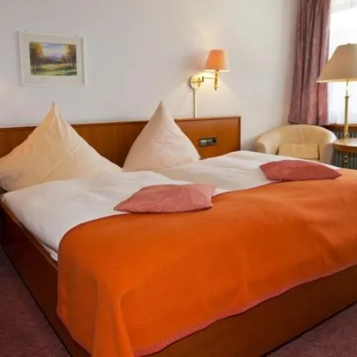 Bed in Hotel Buck