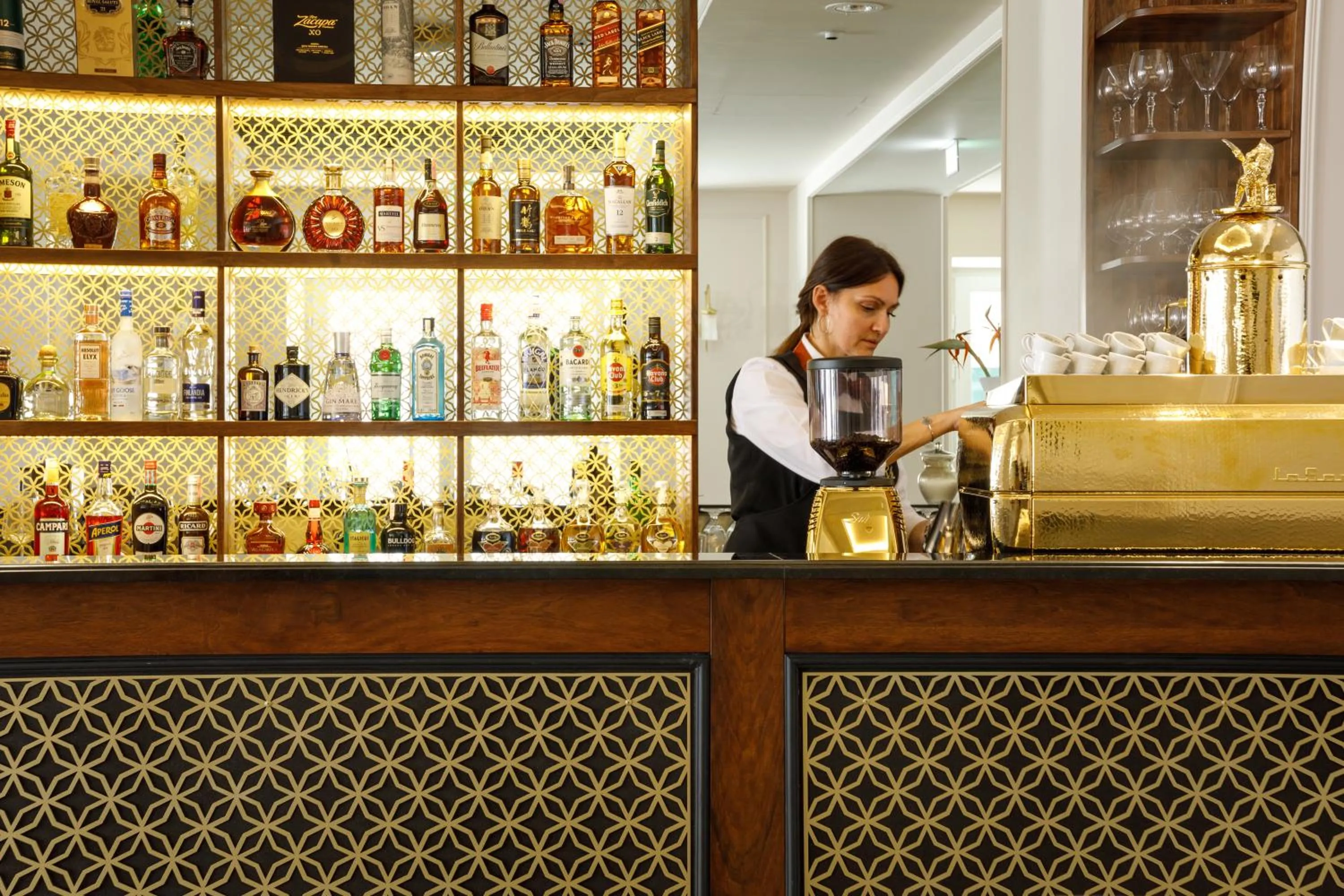 Lounge or bar in Heritage hotel Santa Lucia