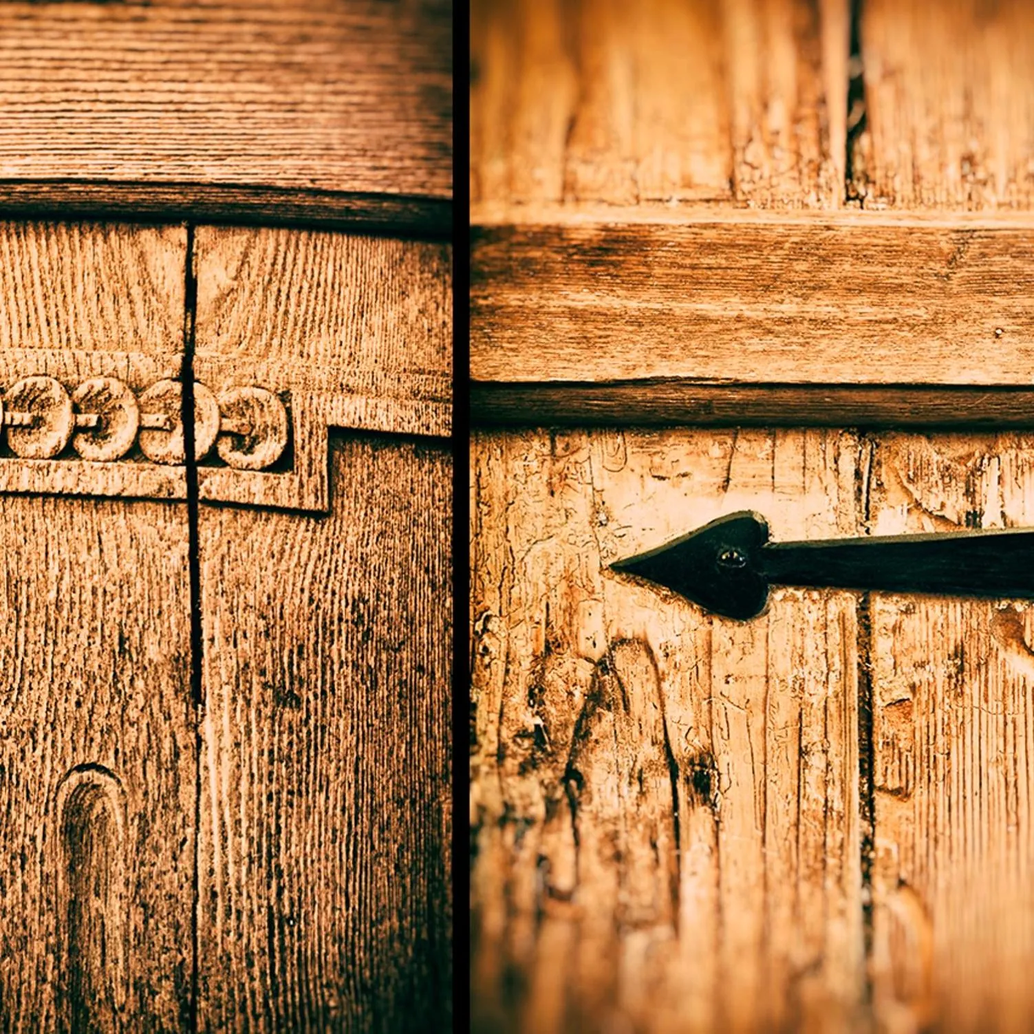 Decorative detail in Gasthof Hirschen Schwarzenberg