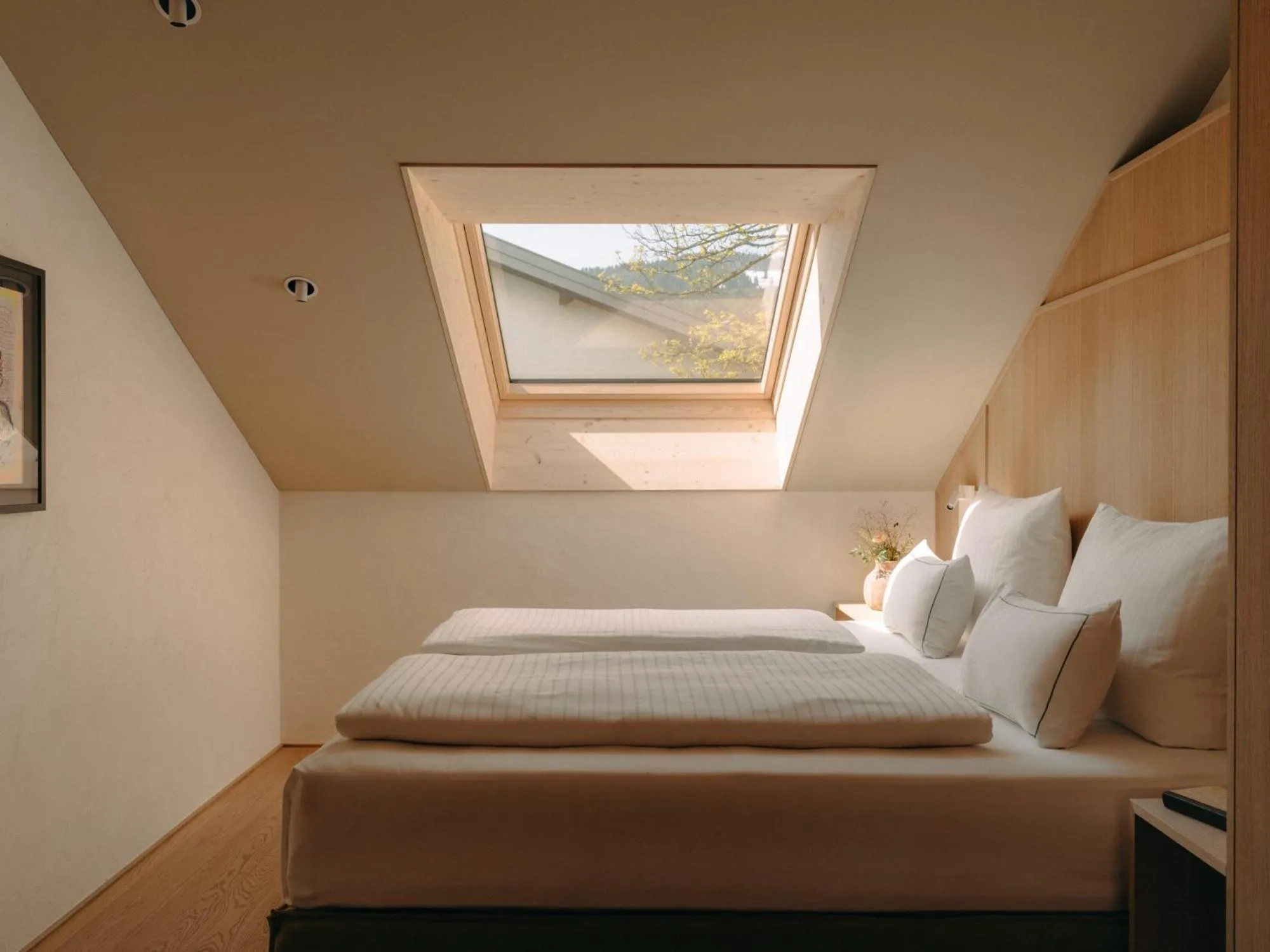 Bed in Gasthof Hirschen Schwarzenberg