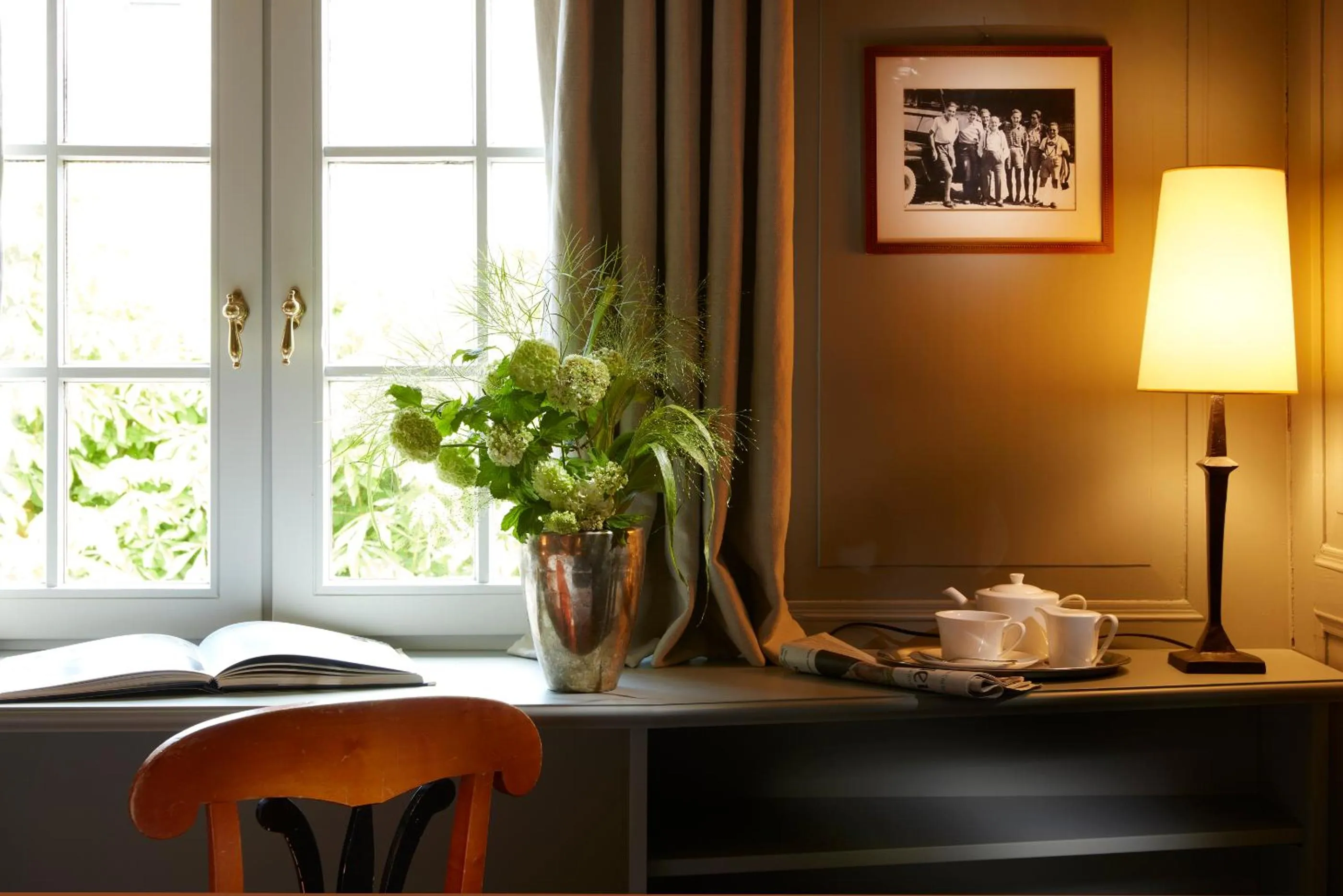 Decorative detail in Gasthof Hirschen Schwarzenberg