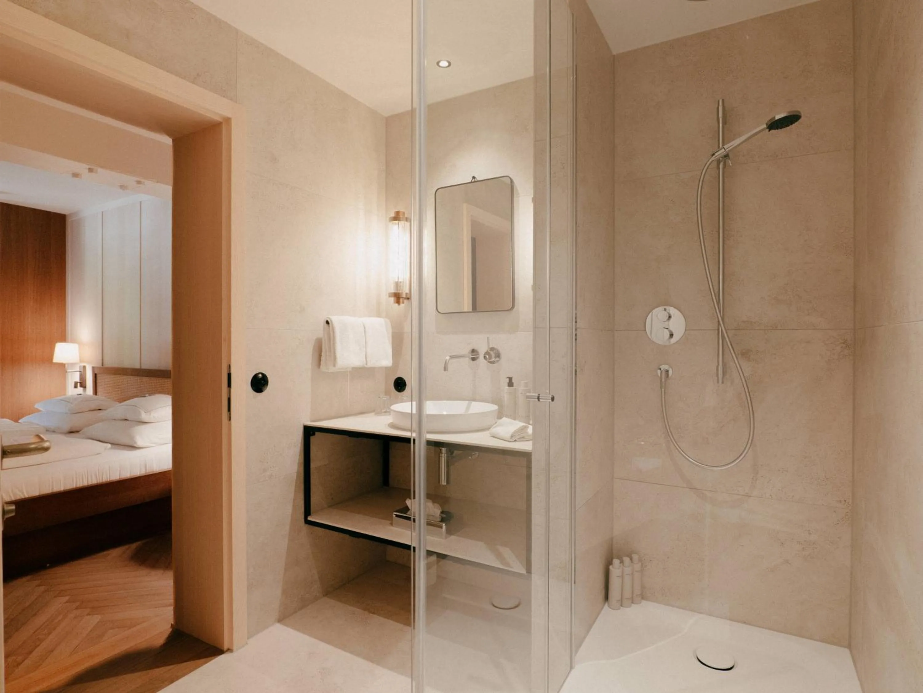 Bathroom in Gasthof Hirschen Schwarzenberg