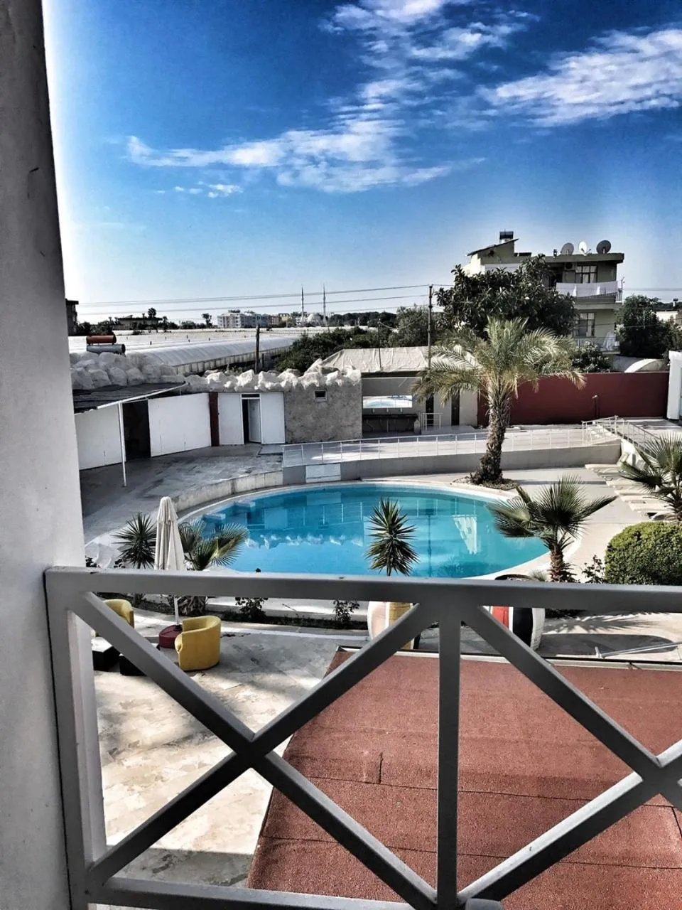 Pool View in Winecity Hotel