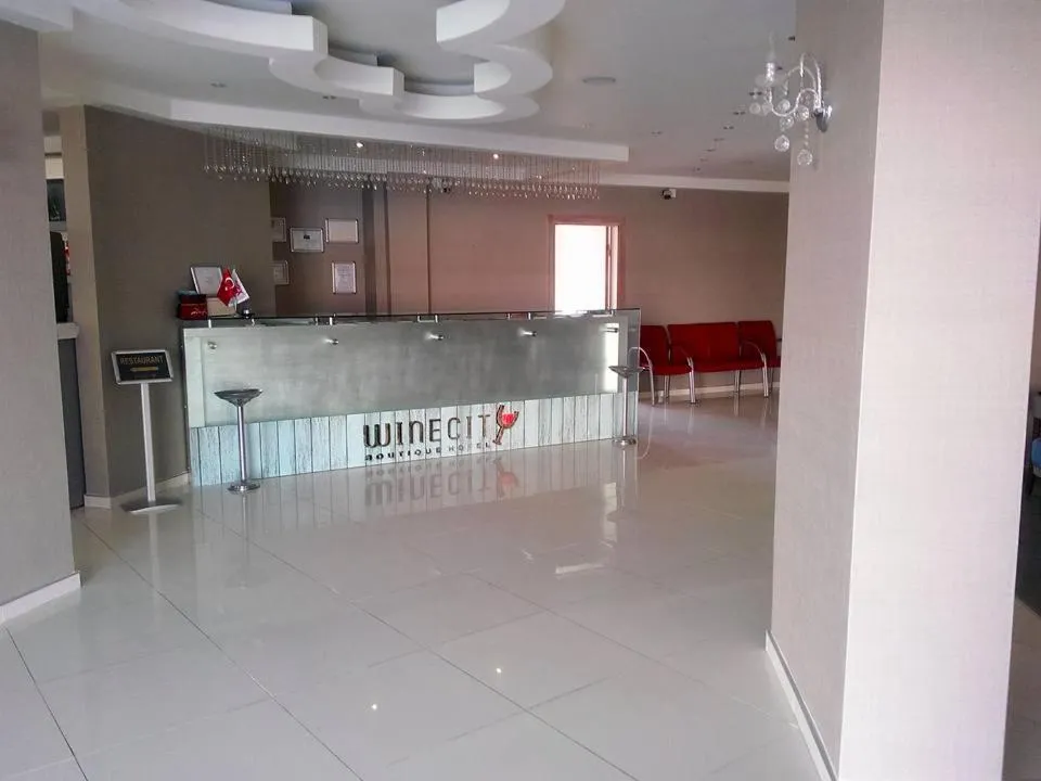Lobby/Reception in Winecity Hotel